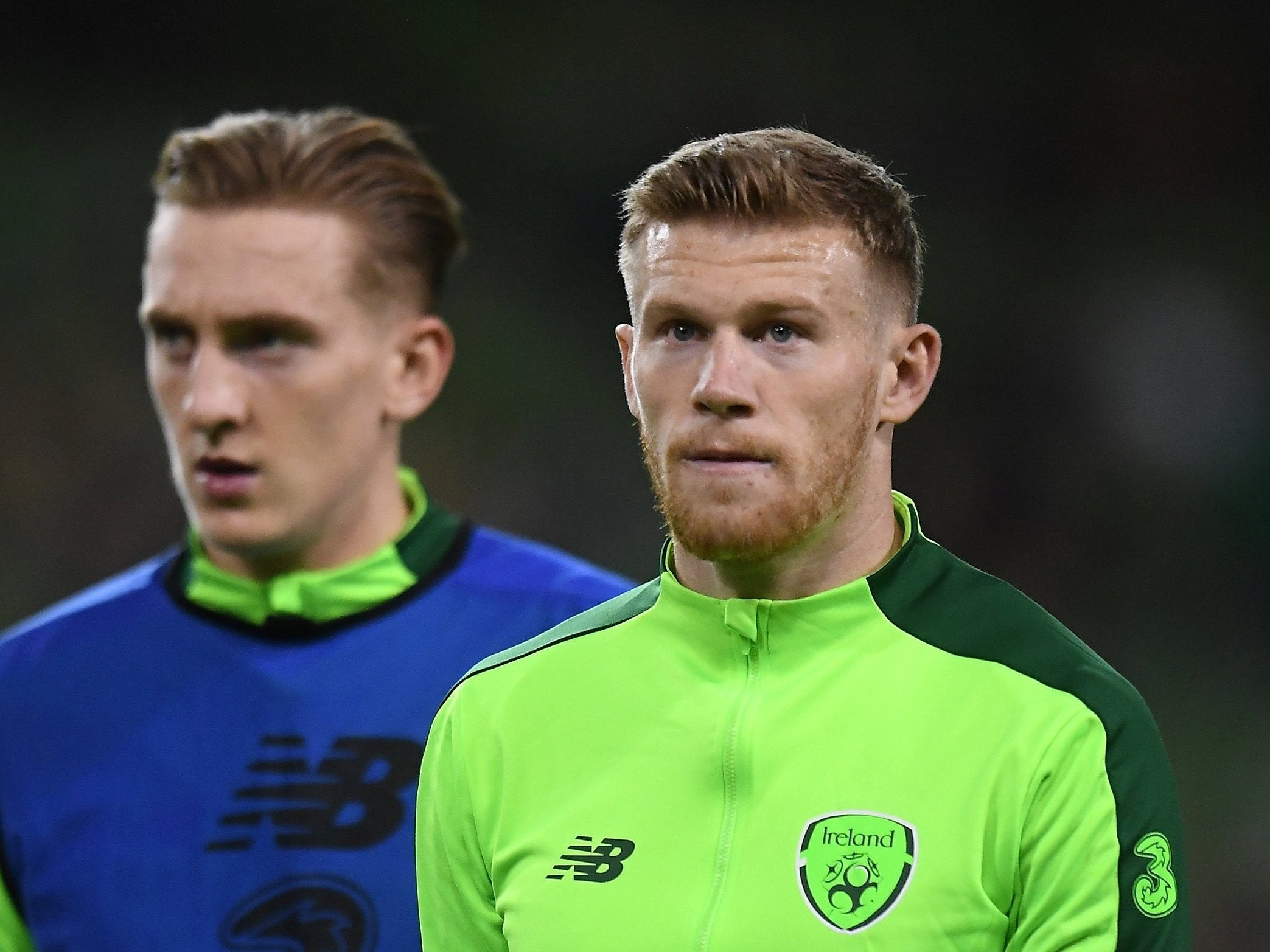 James McClean booked out four hotel rooms for the homeless in Londonderry