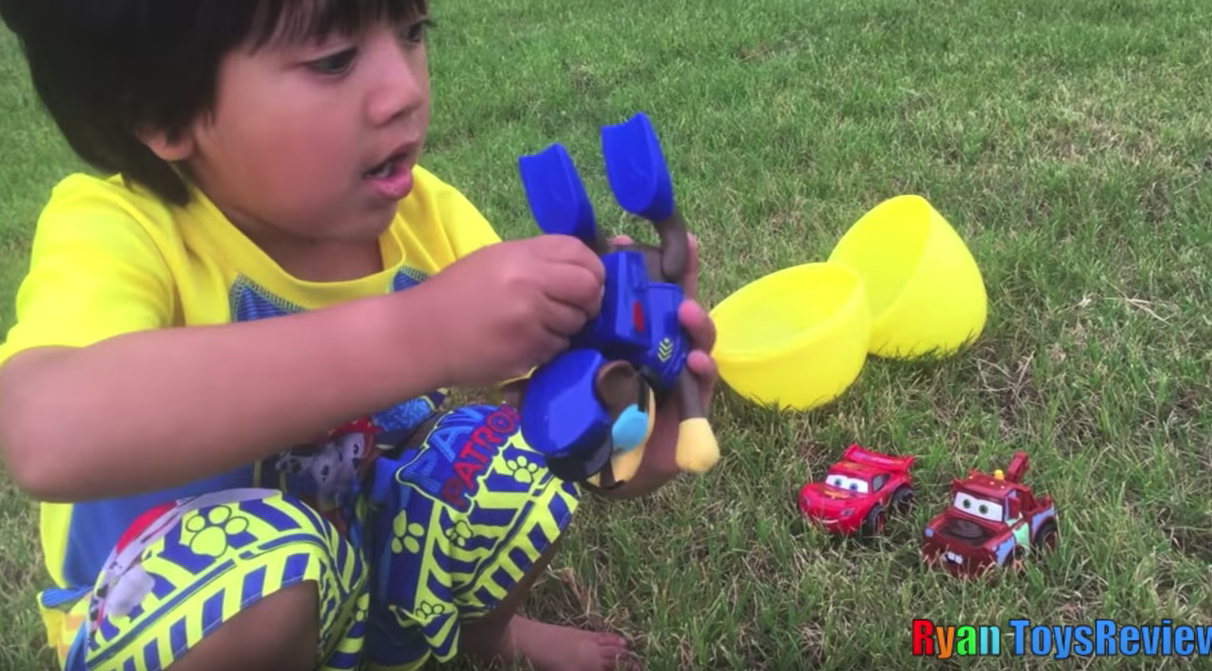 Ryan reviews toys on his popular YouTube channel (Ryan ToysReview YouTube)