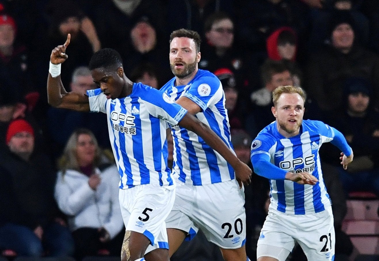 Terence Kongolo clawed one back but the Terriers couldn't find an equaliser