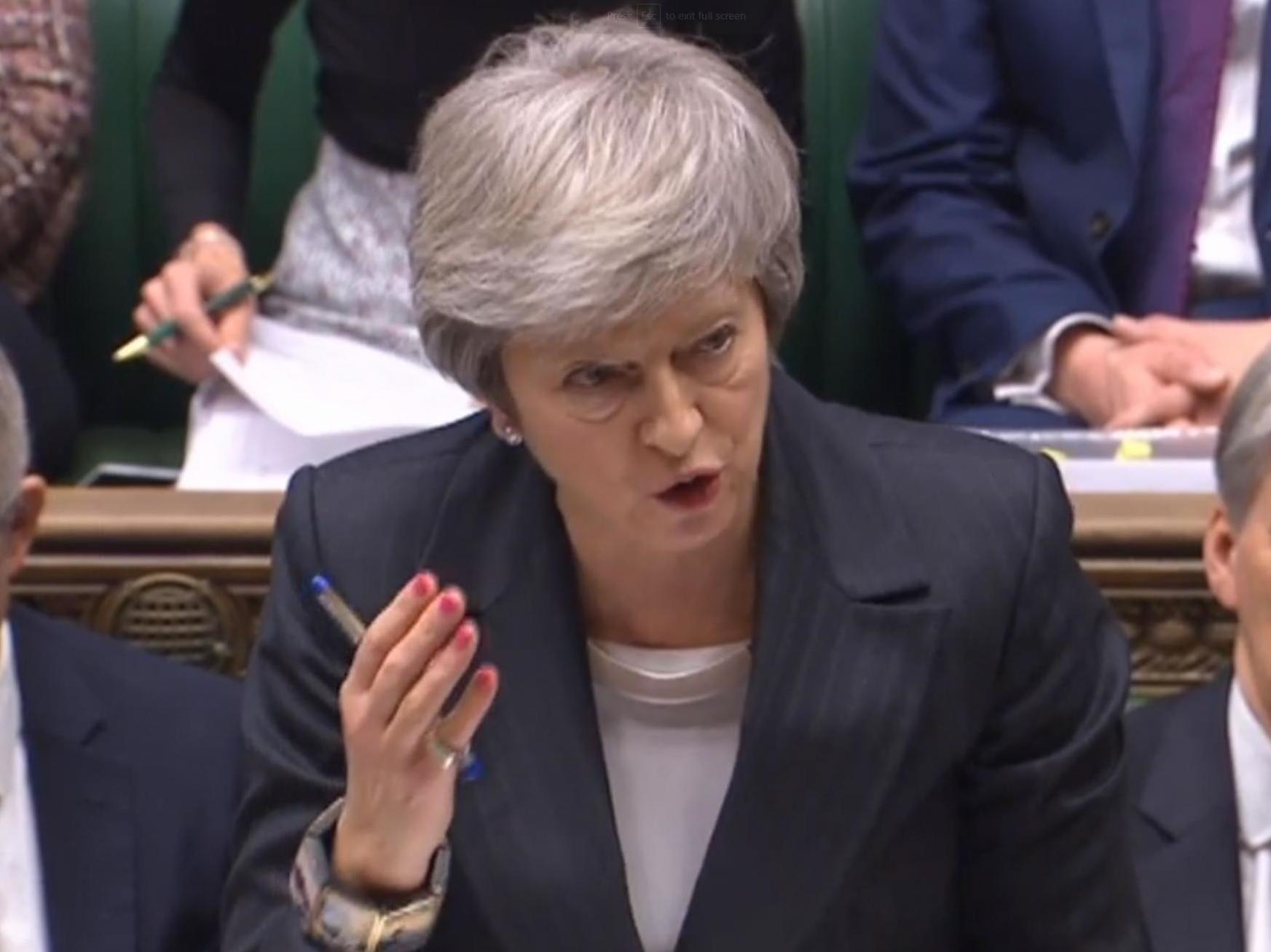 Spin cycle: Theresa May is trying to sell her deal to parliament before Tuesday's vote