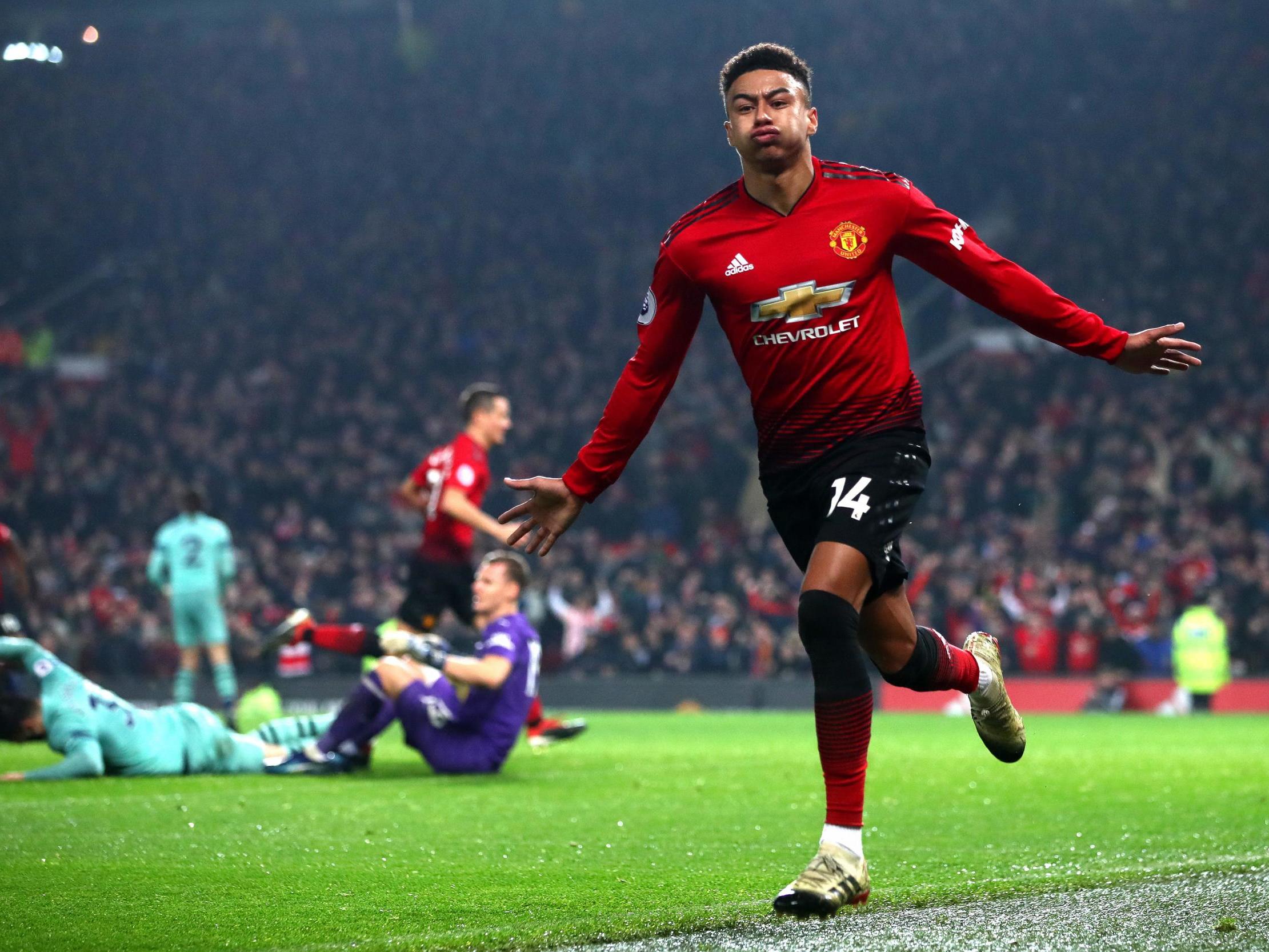 Kolasinac's mistake allowed Lingard to pounce