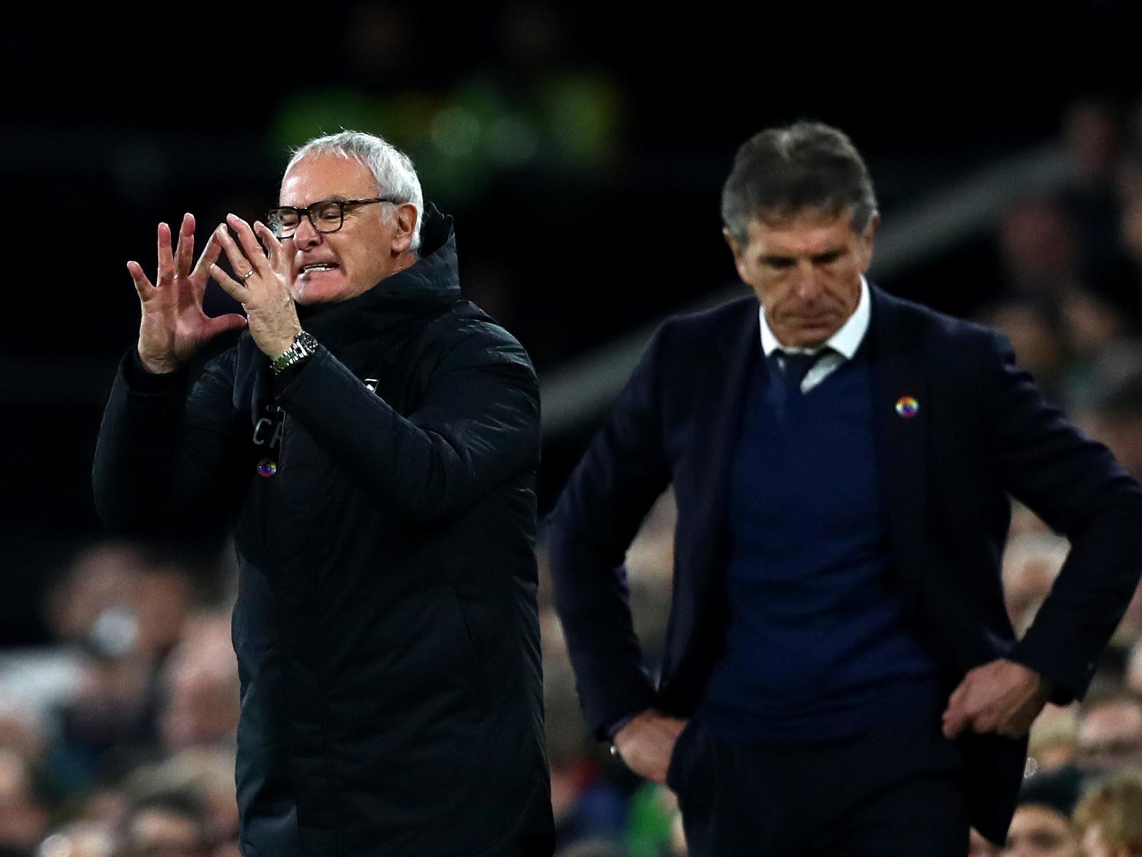 Claudio Ranieri has been frustrated by his start at Fulham