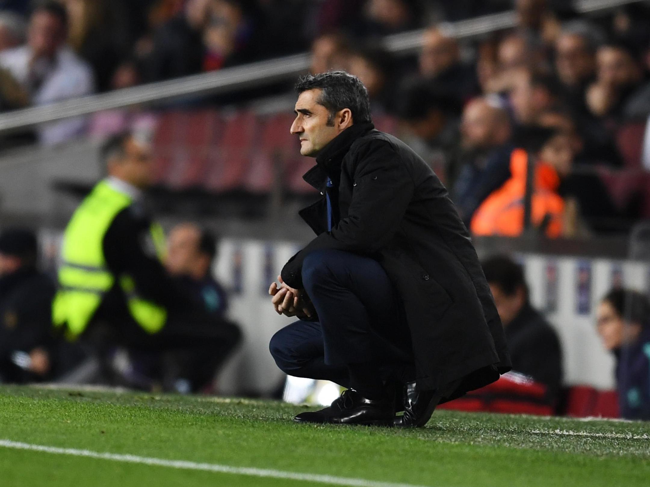 Ernesto Valverde hailed the impact of youngster Puig