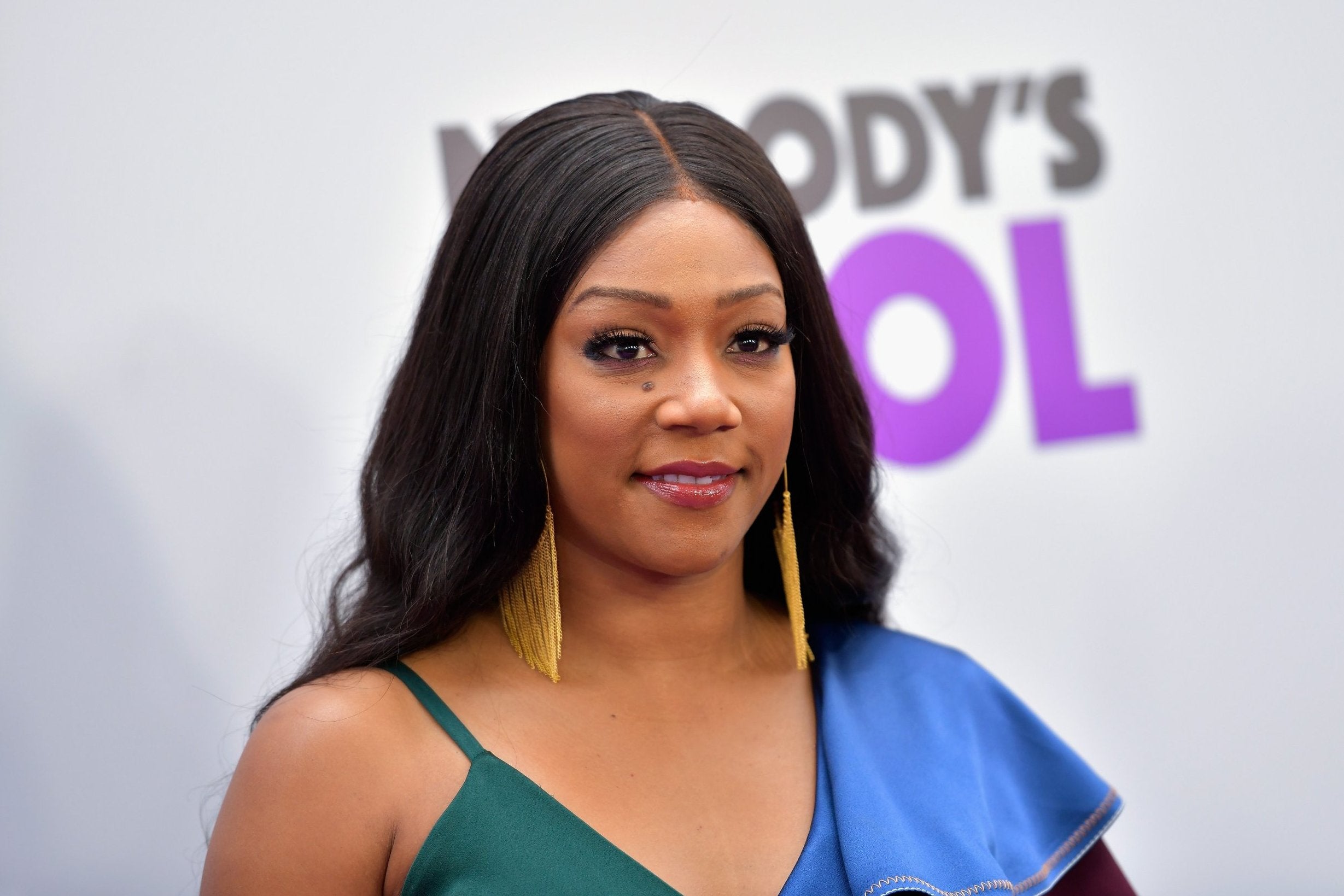 Tiffany Haddish attends the world premiere of 'Nobody's Fool' on 28 October 2018