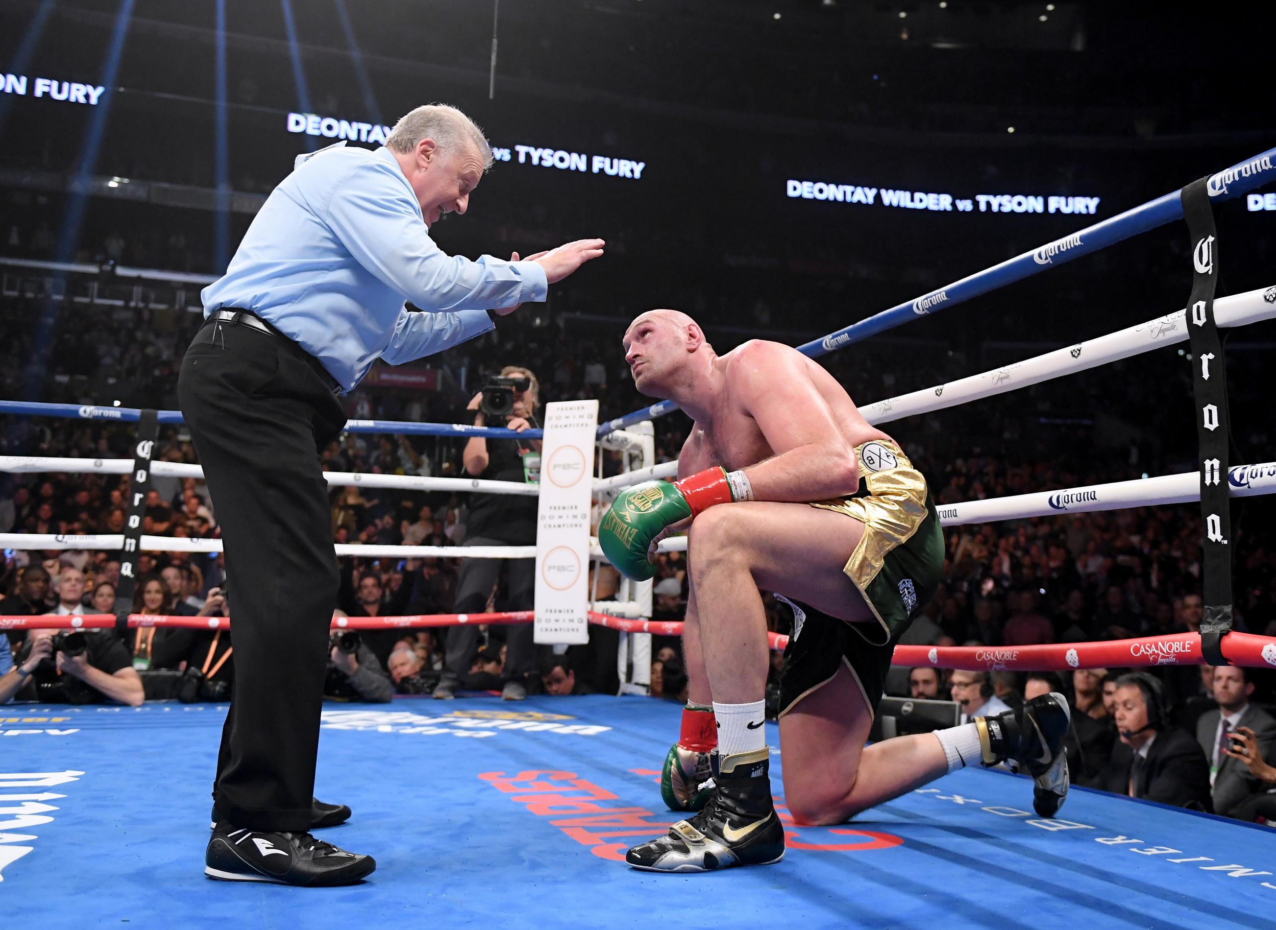 Deontay WIlder believes most referees would have waved off his fight with Tyson Fury in the 12th round