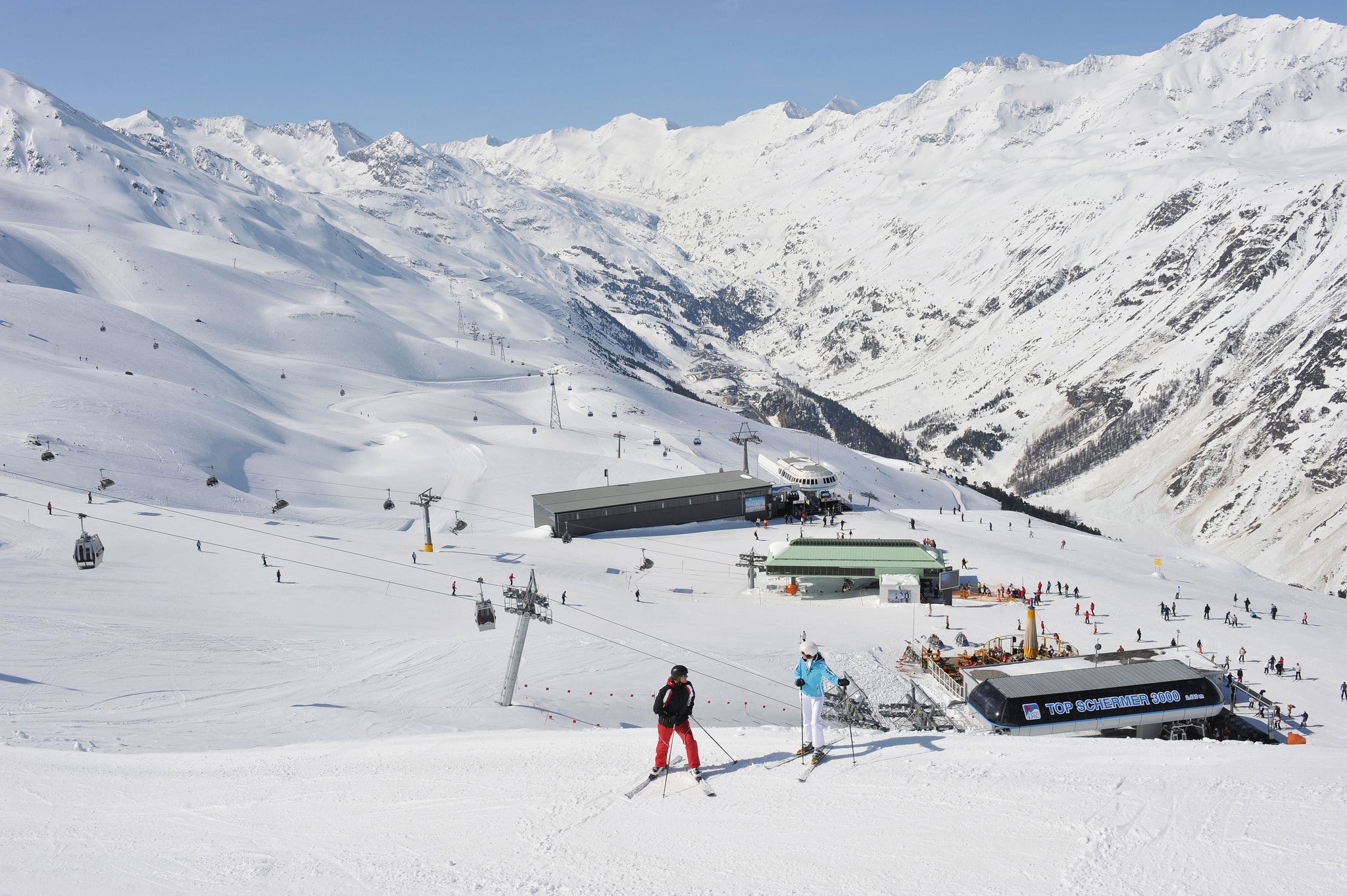 Hochgurgl has a good amount of snow, even in early season (Top Hochgurgl)