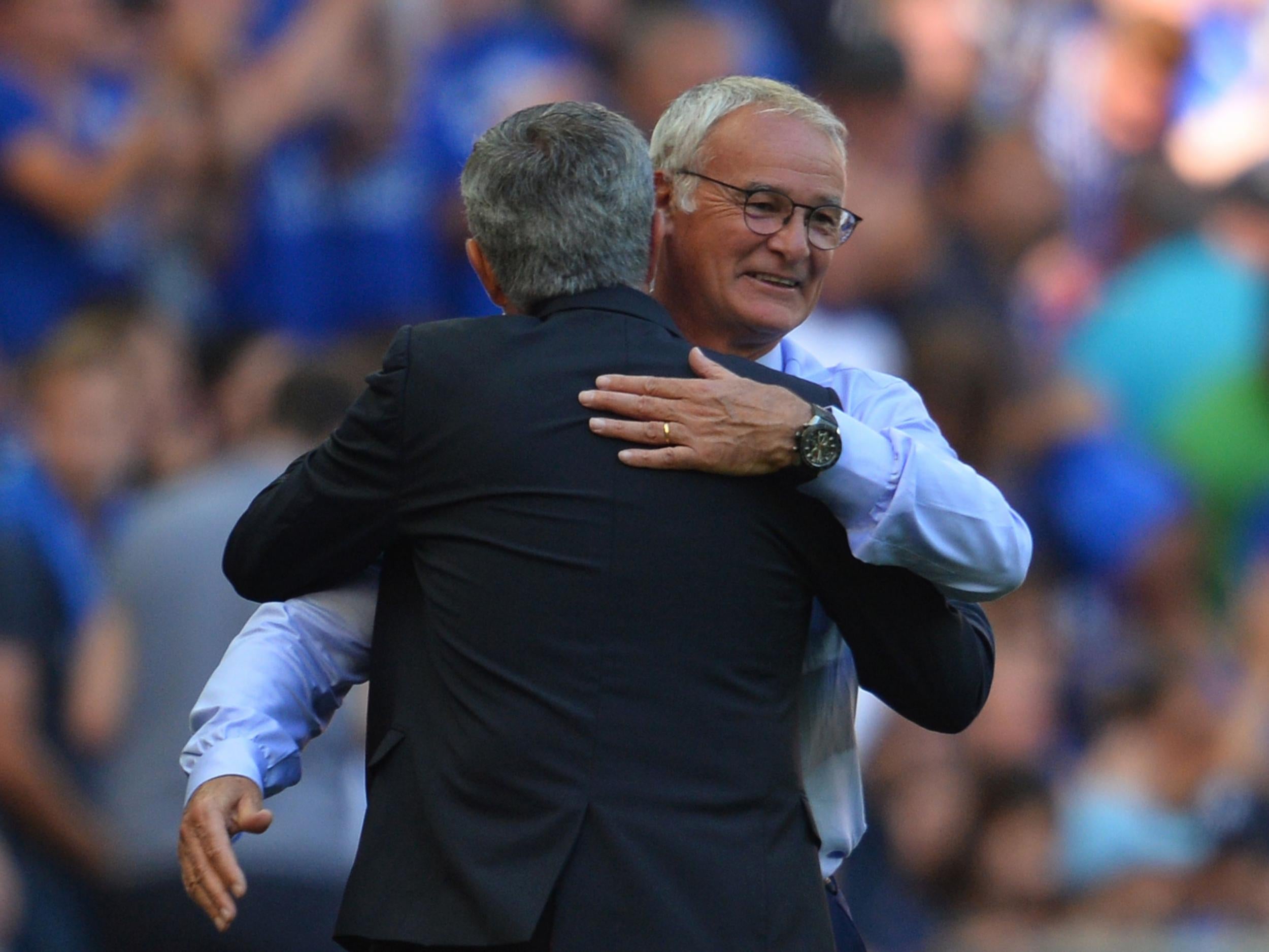 Claudio Ranieri and Jose Mourinho have mended their relationship