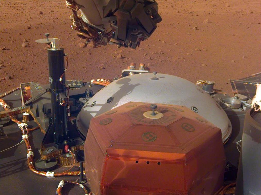 The InSight spacecraft landed on Mars on 26 November