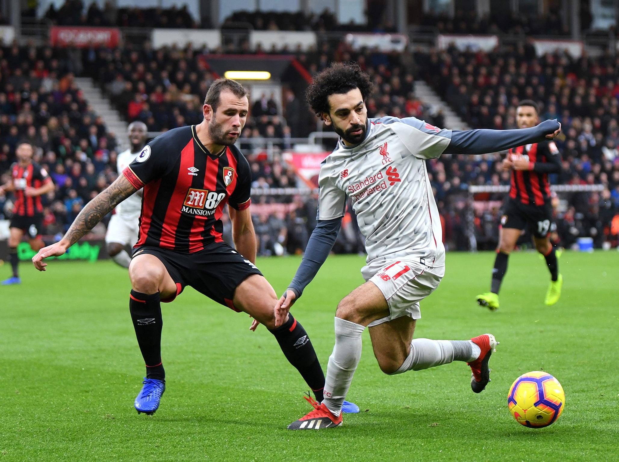 An unfortunate own goal, and even his attempt to bring down Salah before the Egyptian’s second failed on a tough afternoon for the centre back. Salah was constantly in behind him.
