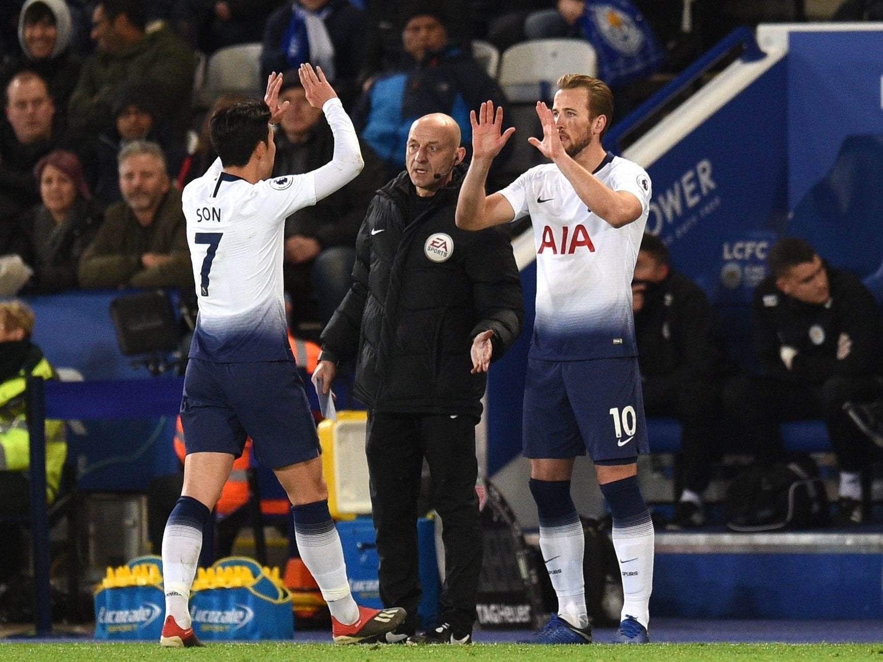 Harry Kane was kept on the bench until the final 20 minutes