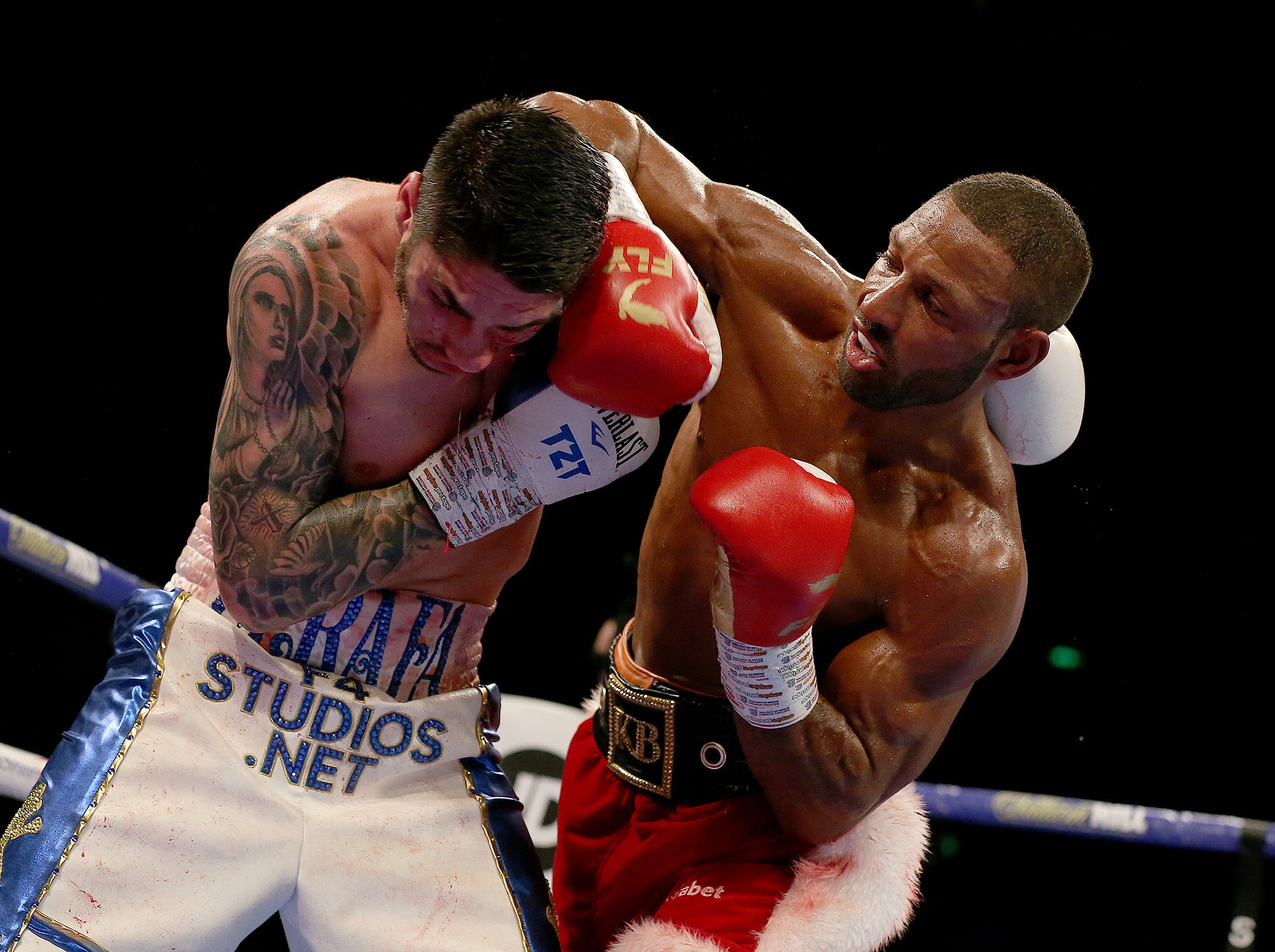 Kell Brook made hard work of it against Michael Zerafa