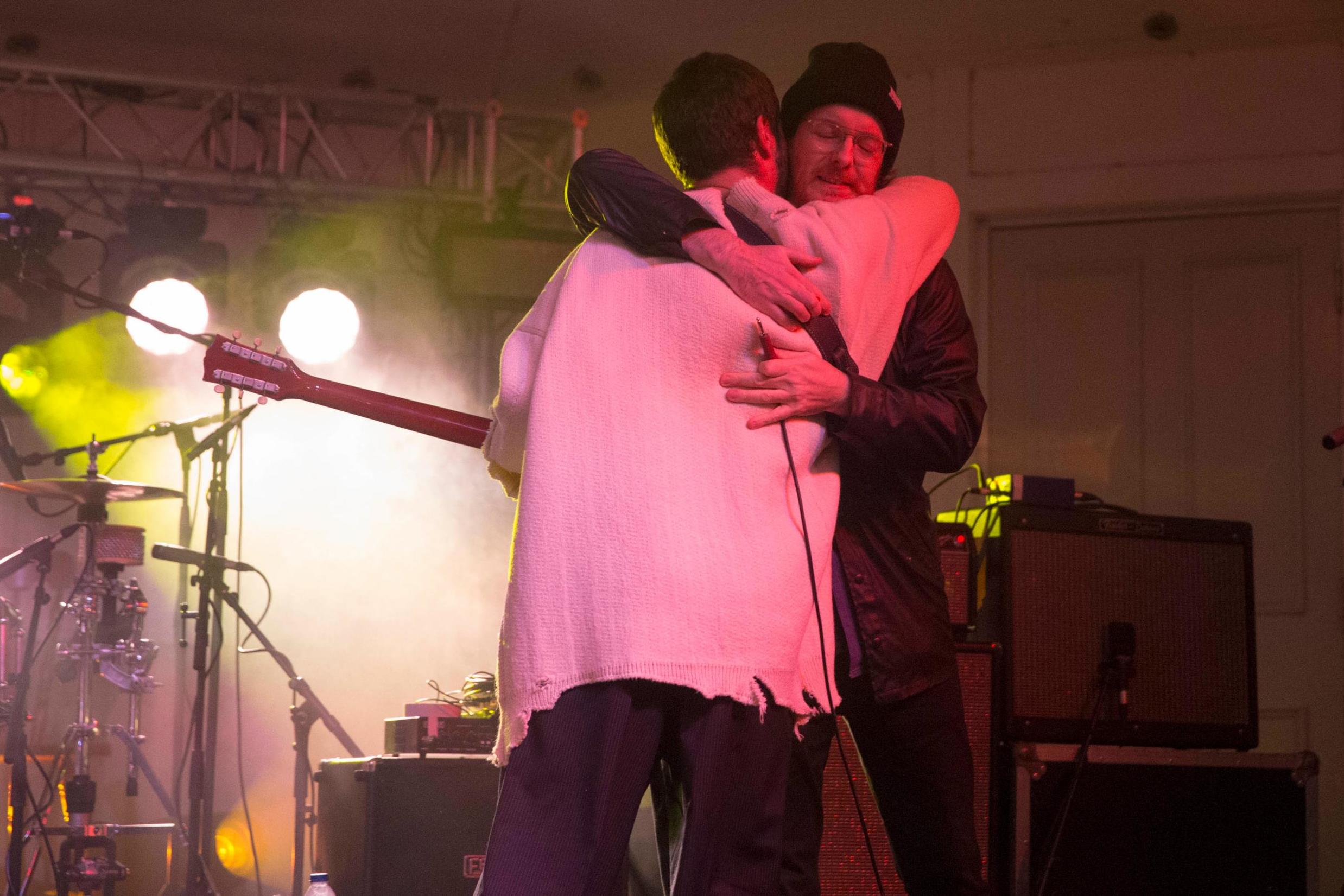 Biffy Clyro frontman Simon Neil joins Frightened Rabbit in Glasgow