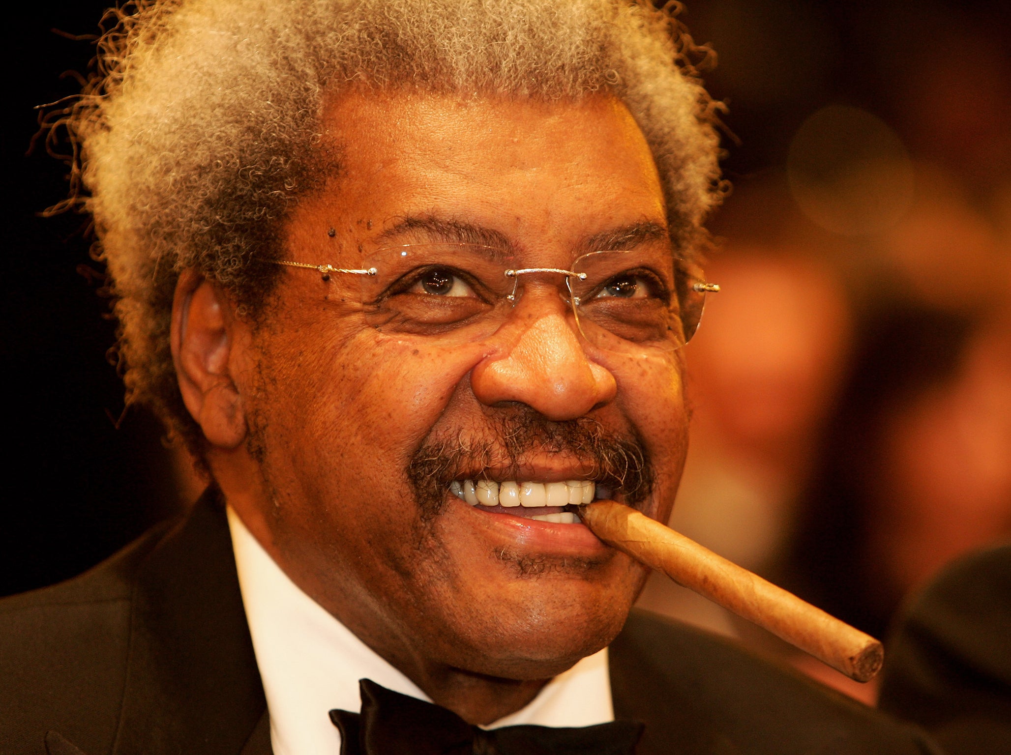 Legendary boxing promoter Don King