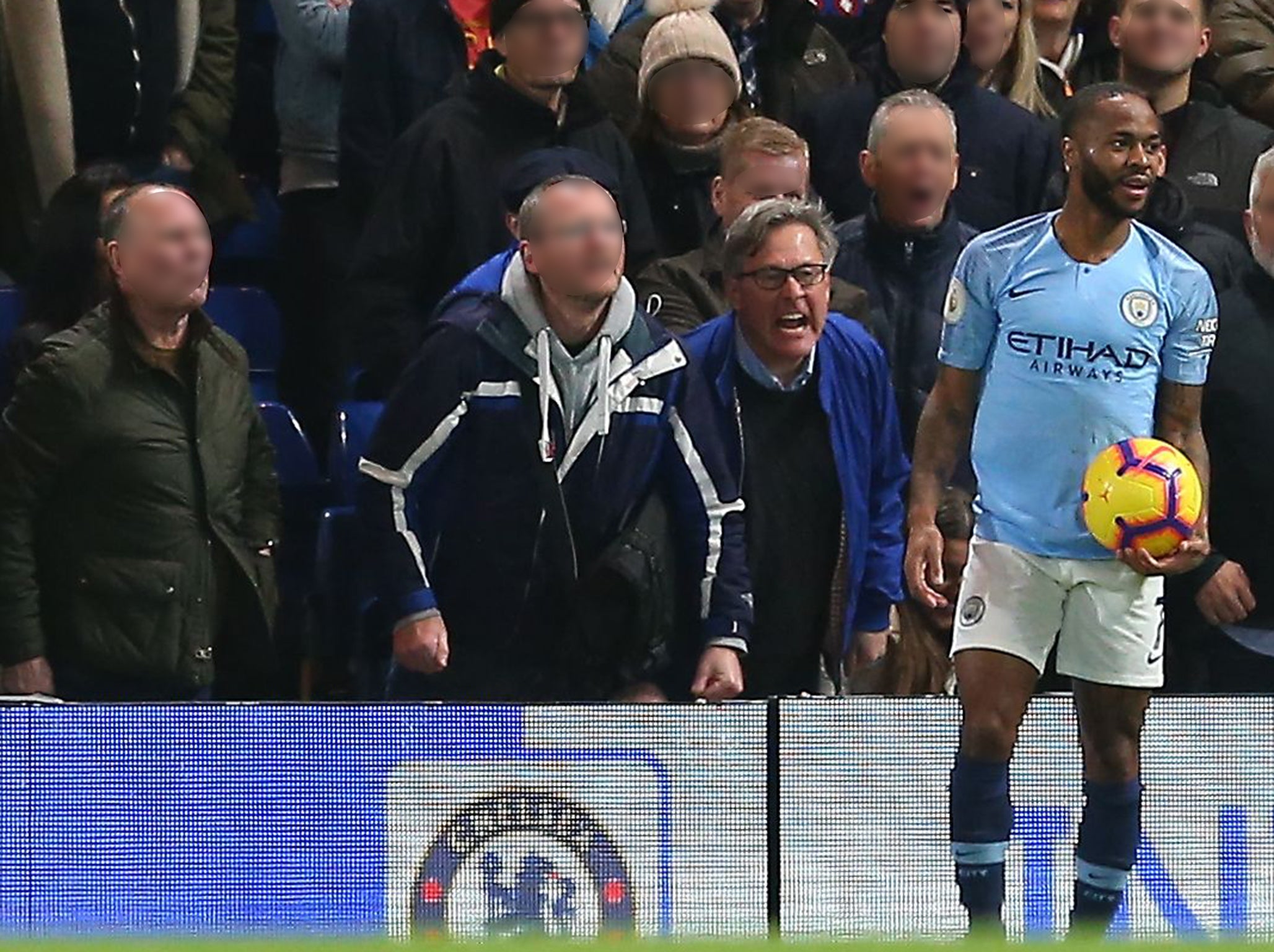 Raheem Sterling recently suffered alleged racist abuse at Stamford Bridge