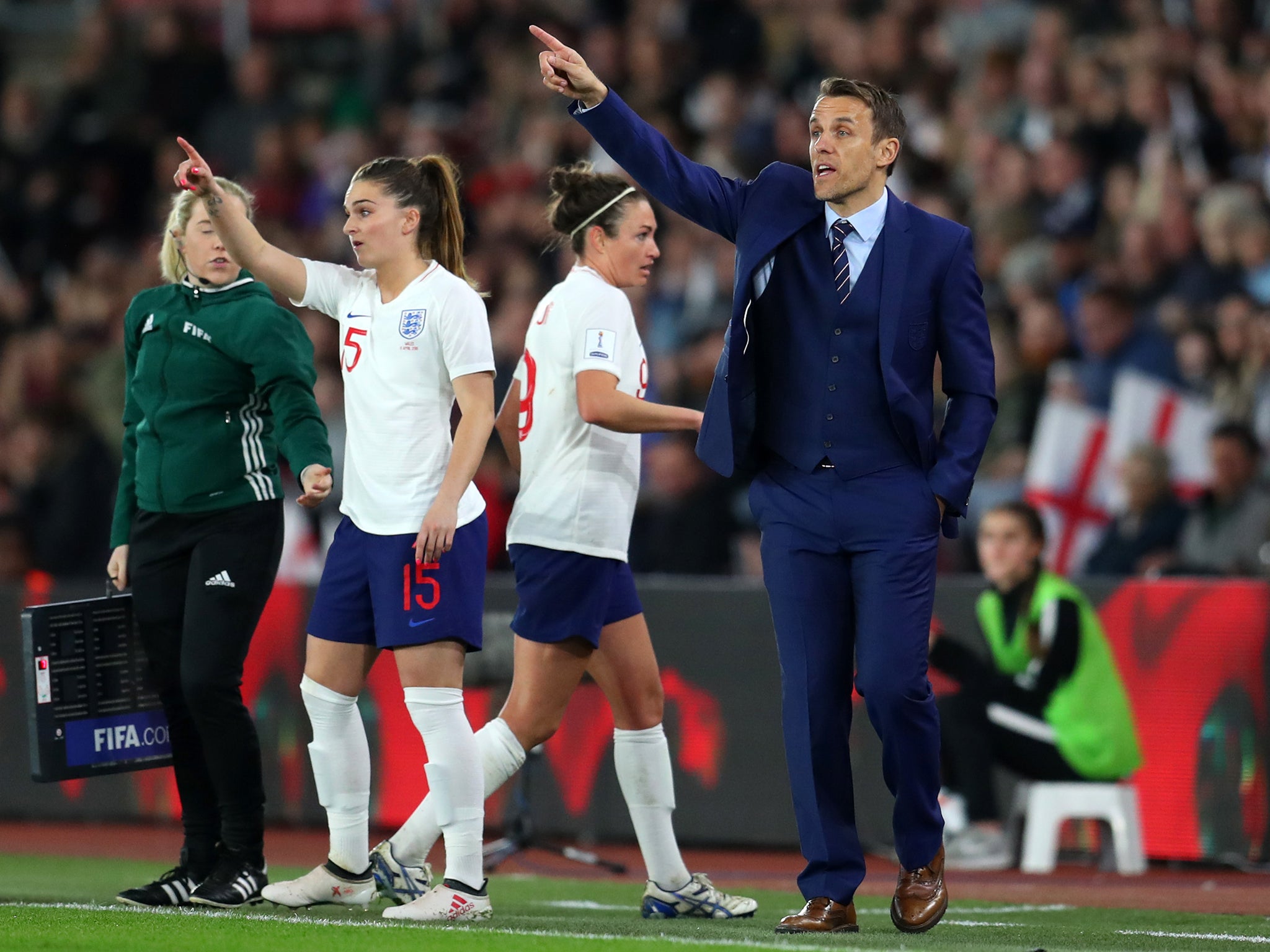 Former England international Phil Neville was named head coach in January of this year