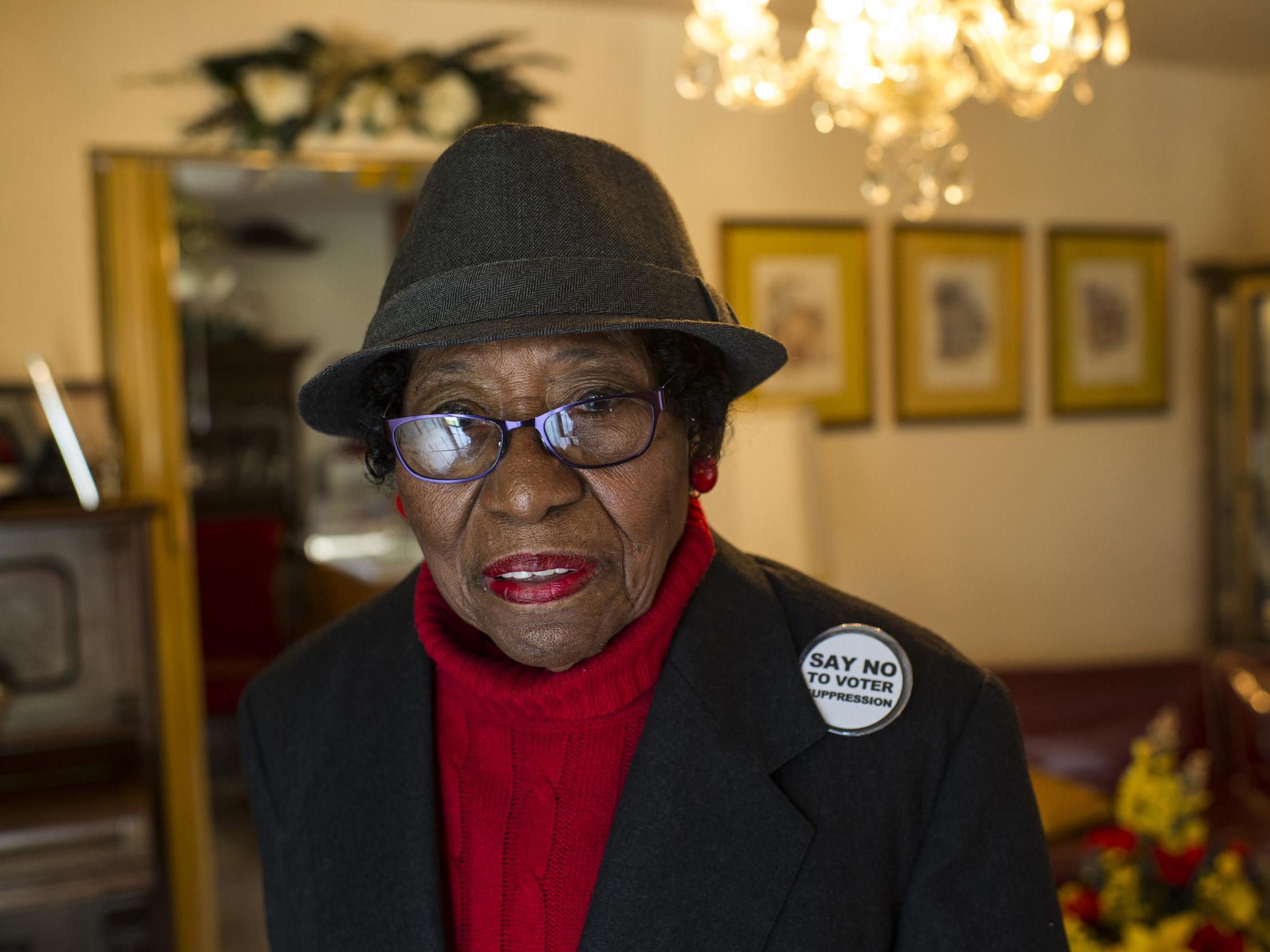 Eaton was an unyielding advocate of voting rights