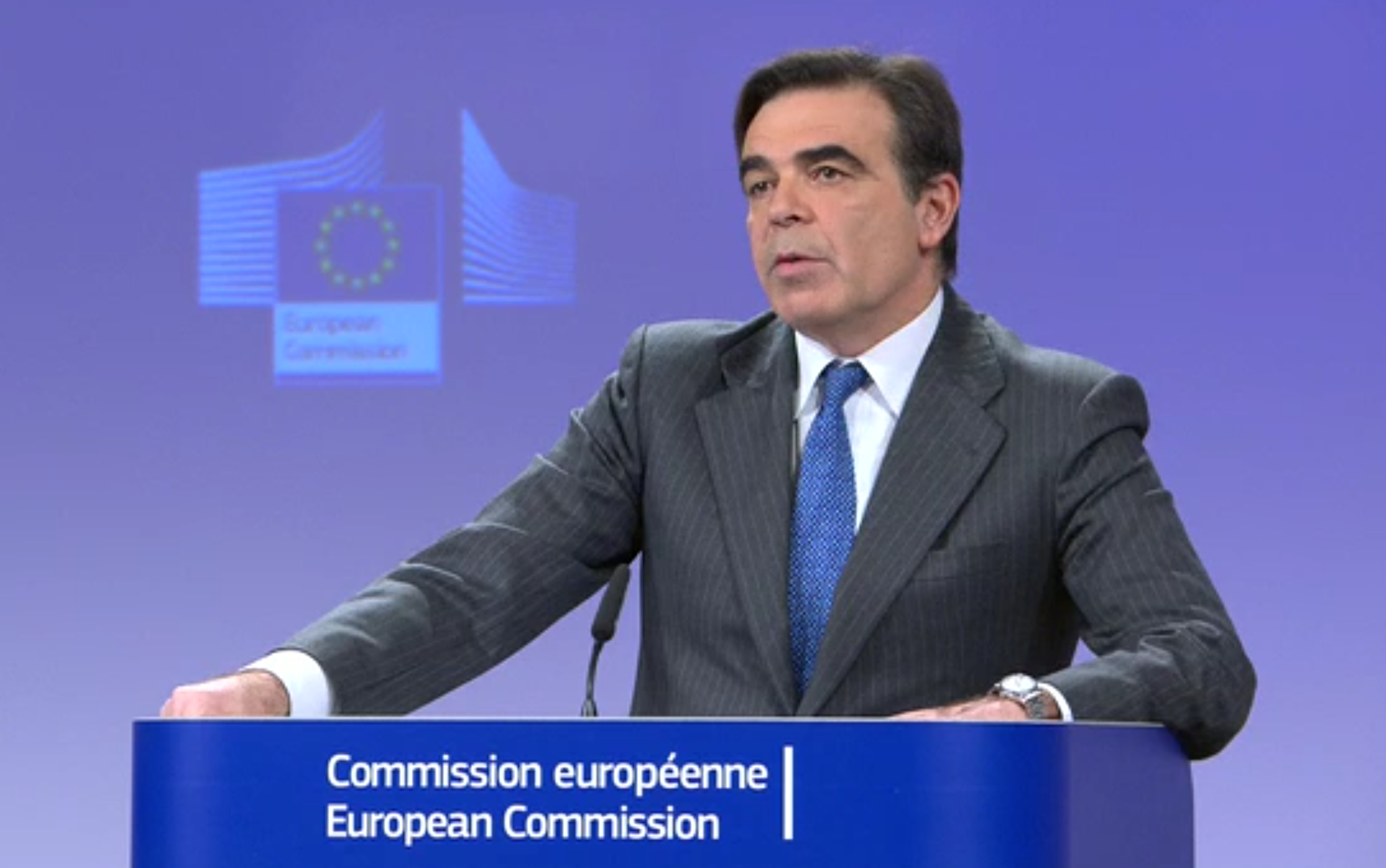 European Commission spokesperson Margaritis Schinas said no further meetings were foreseen