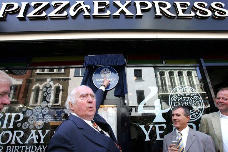 Boizot marks 40 years of the chain at its first outlet, on London’s Wardour Street, in 2005