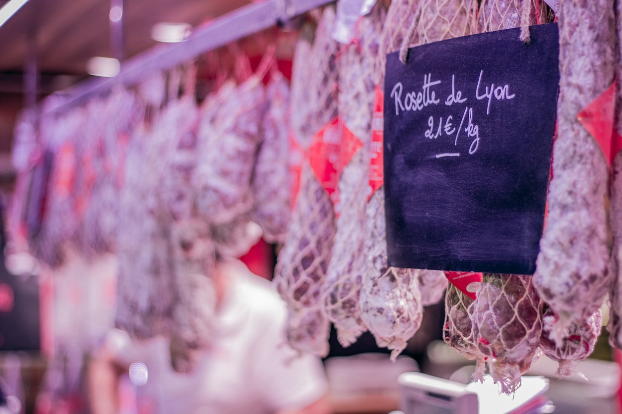 Lyonnais sausages are favourite gifts to take home (Getty/iStock)