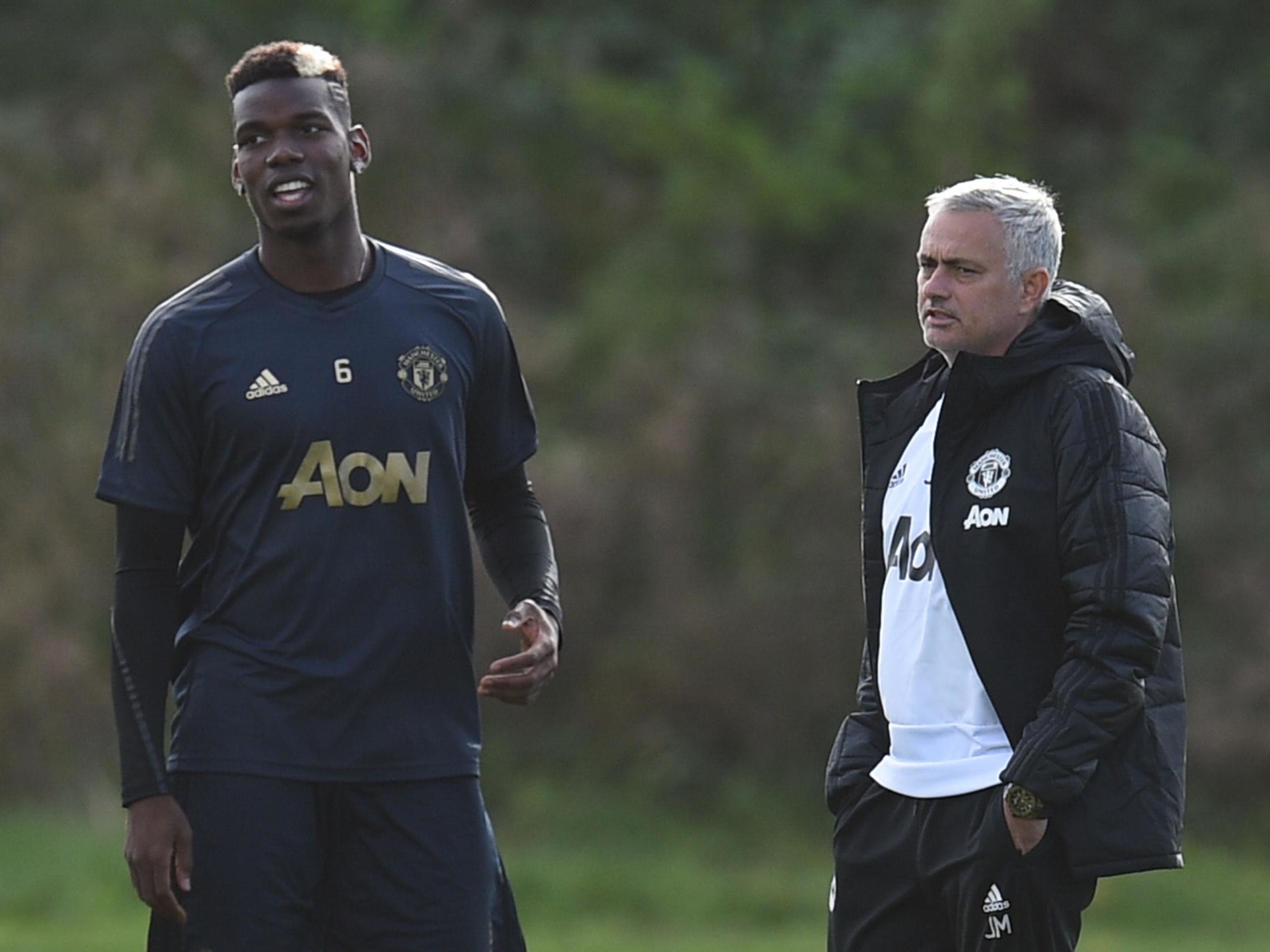 Pogba and Mourinho continue to not see eye to eye