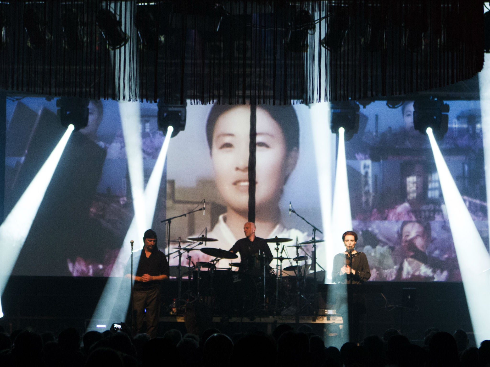 Laibach performing in North Korea in 2015