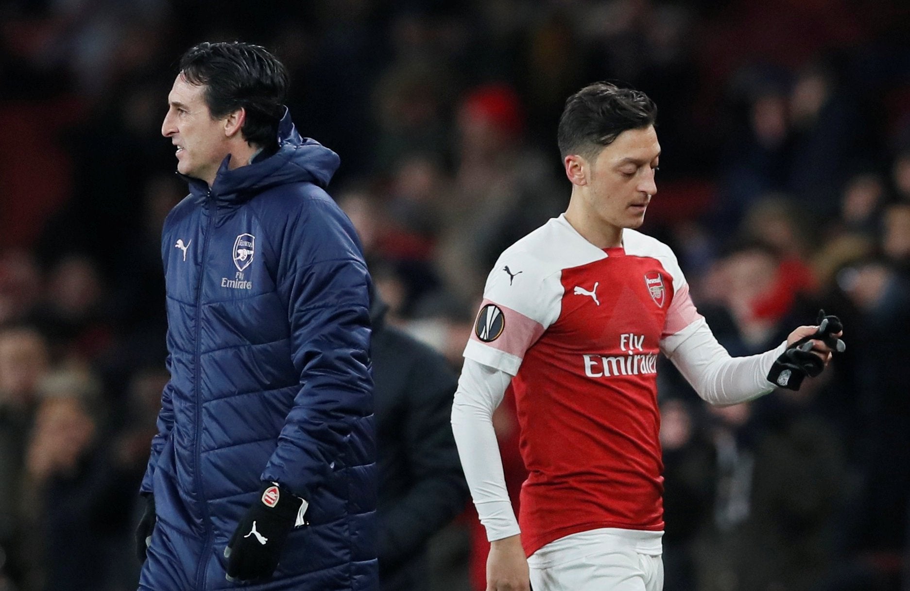 Emery fears the defeat could cost them a place int he top four