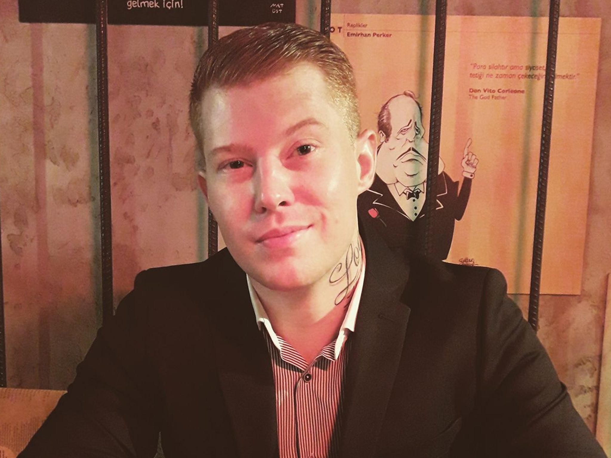 Joe Robinson travelled to Syria in 2015 before being detained on holiday in Turkey