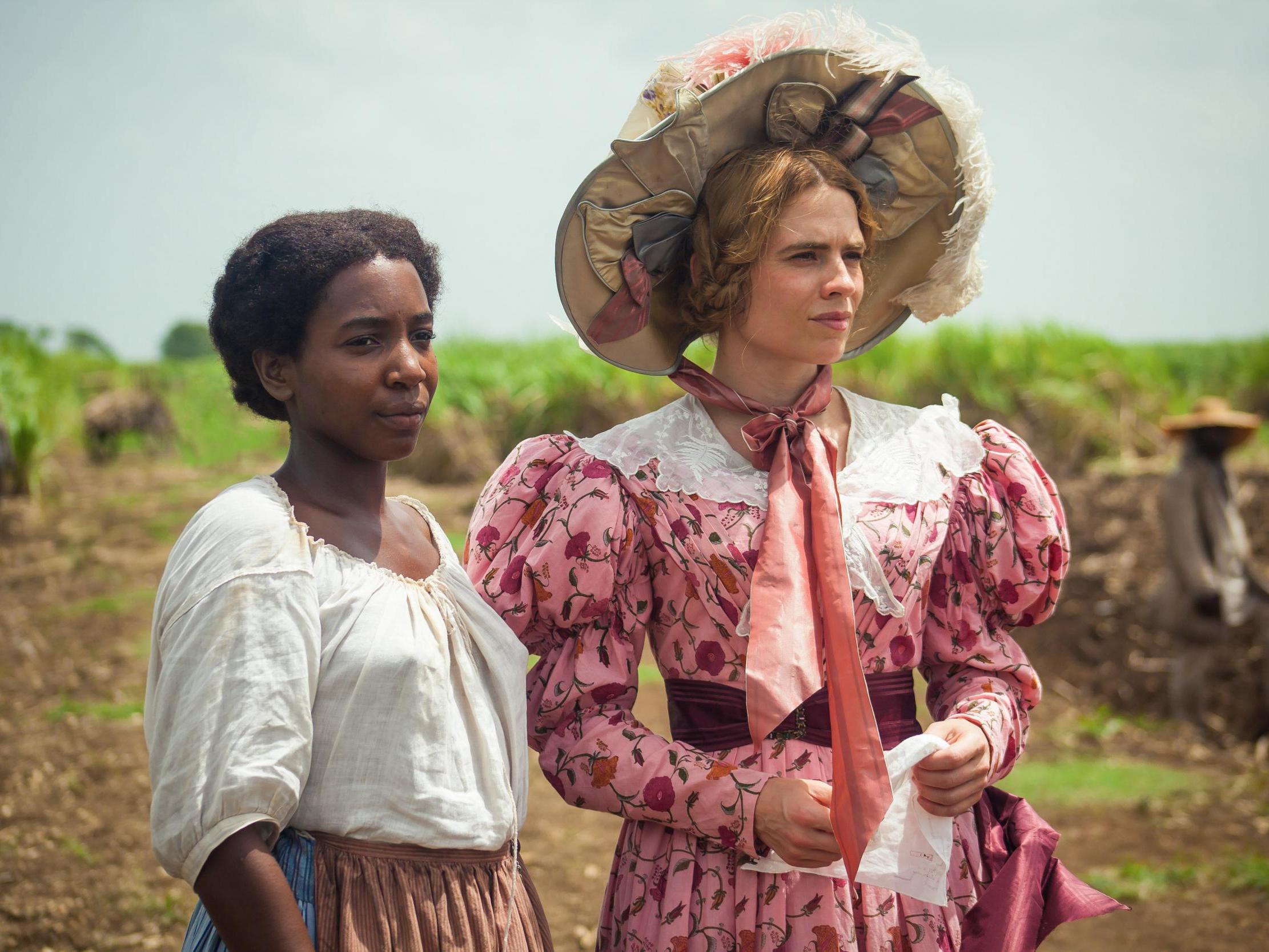 Tamara Lawrance and Hayley Atwell in ‘The Long Song’