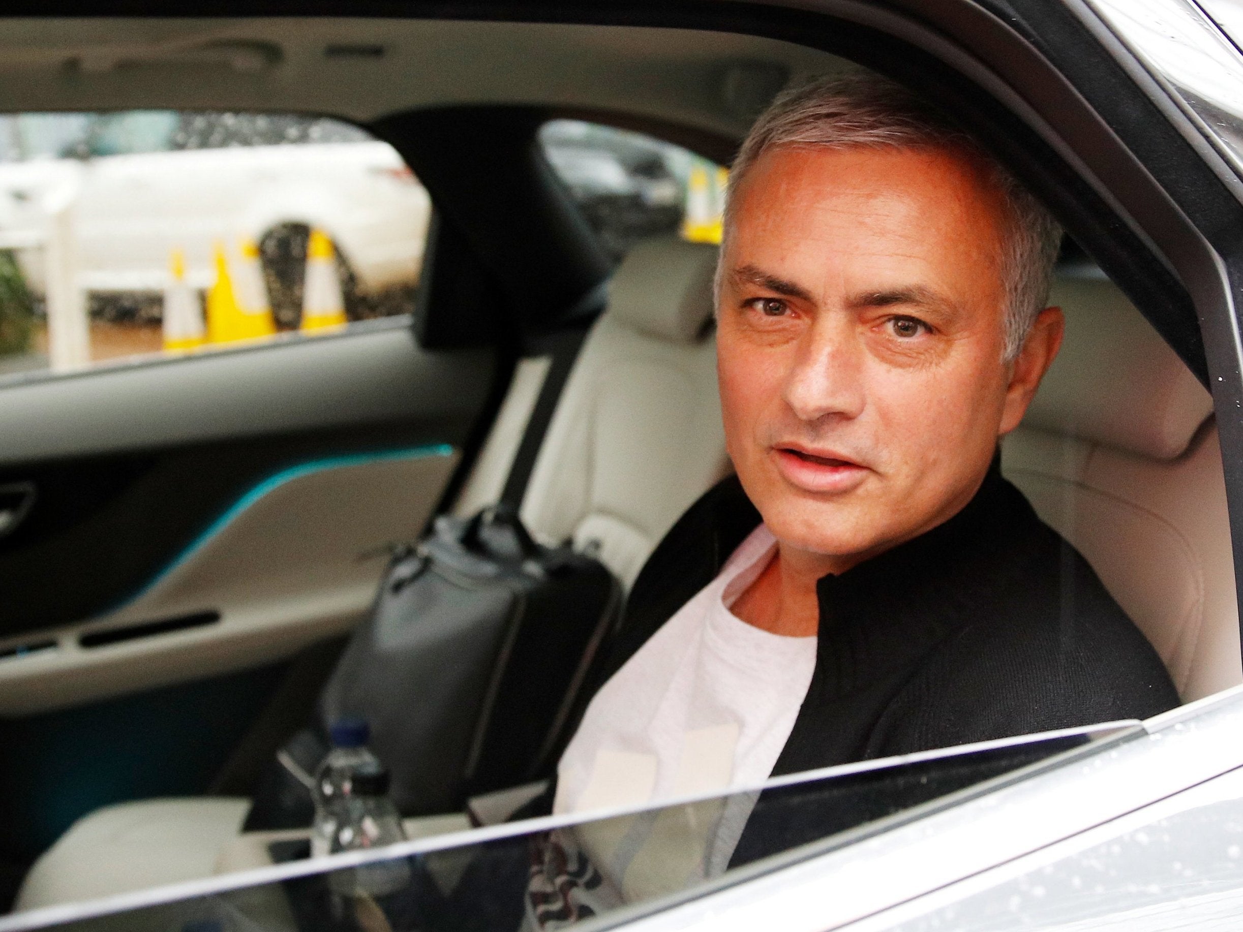 Jose Mourinho leaves the Lowry Hotel after being sacked as Manchester United manager