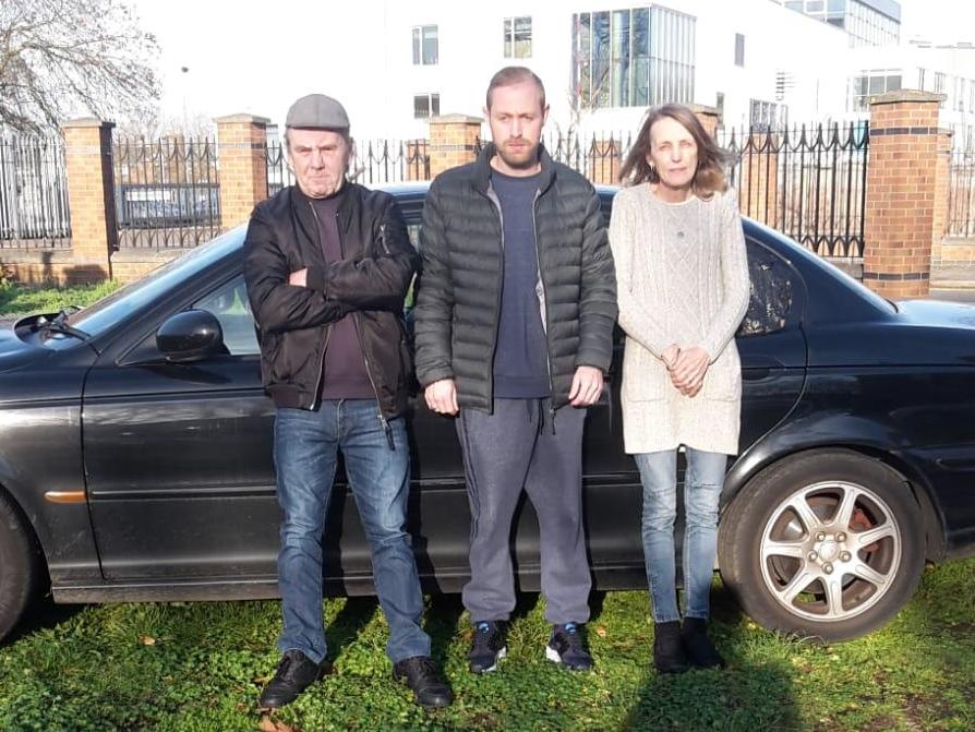 Julie Watson, her husband Henry, and her son John have been forced to sleep in their car