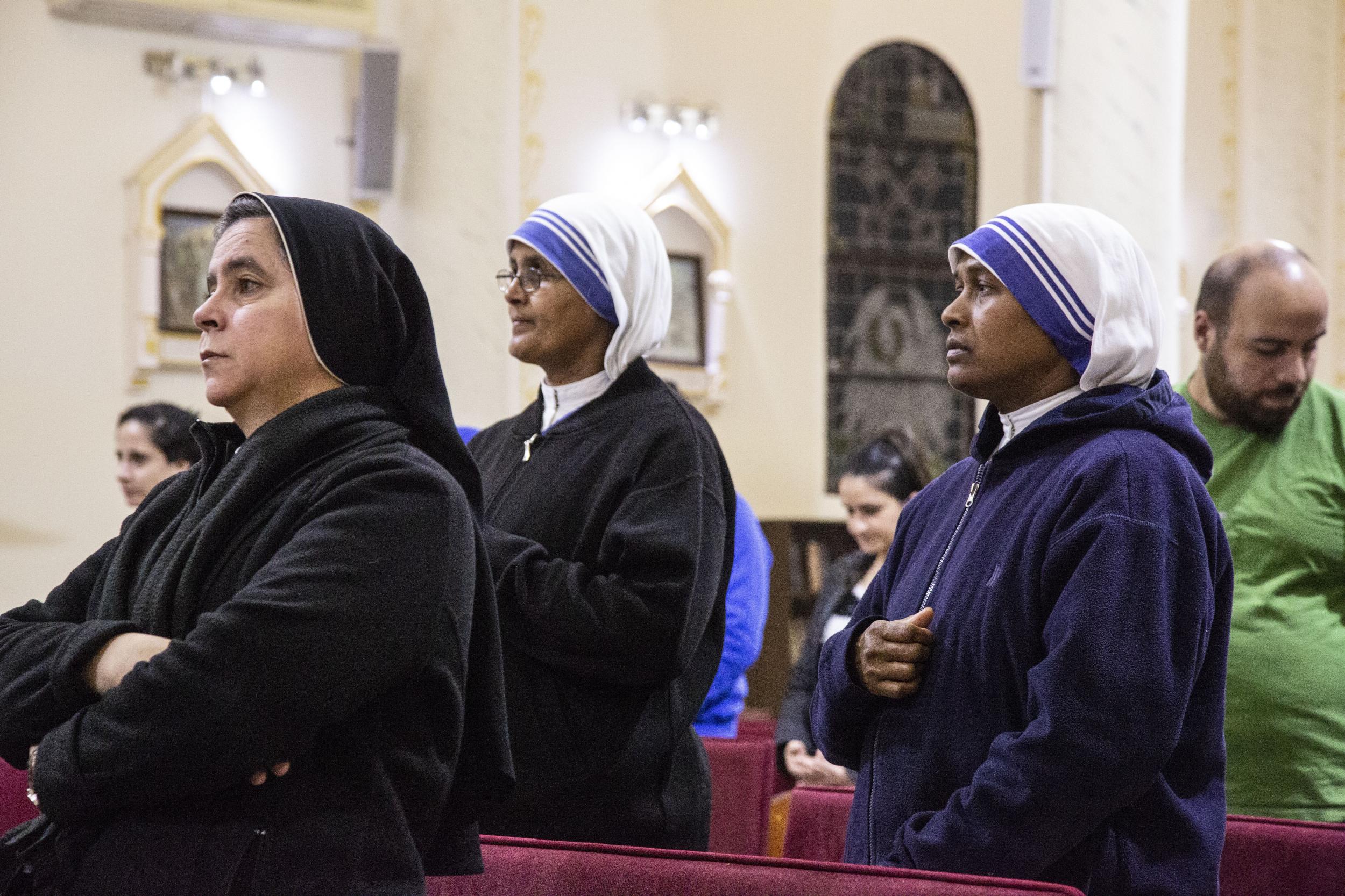 Nuns from abroad support the embattled Christian communities in Gaza