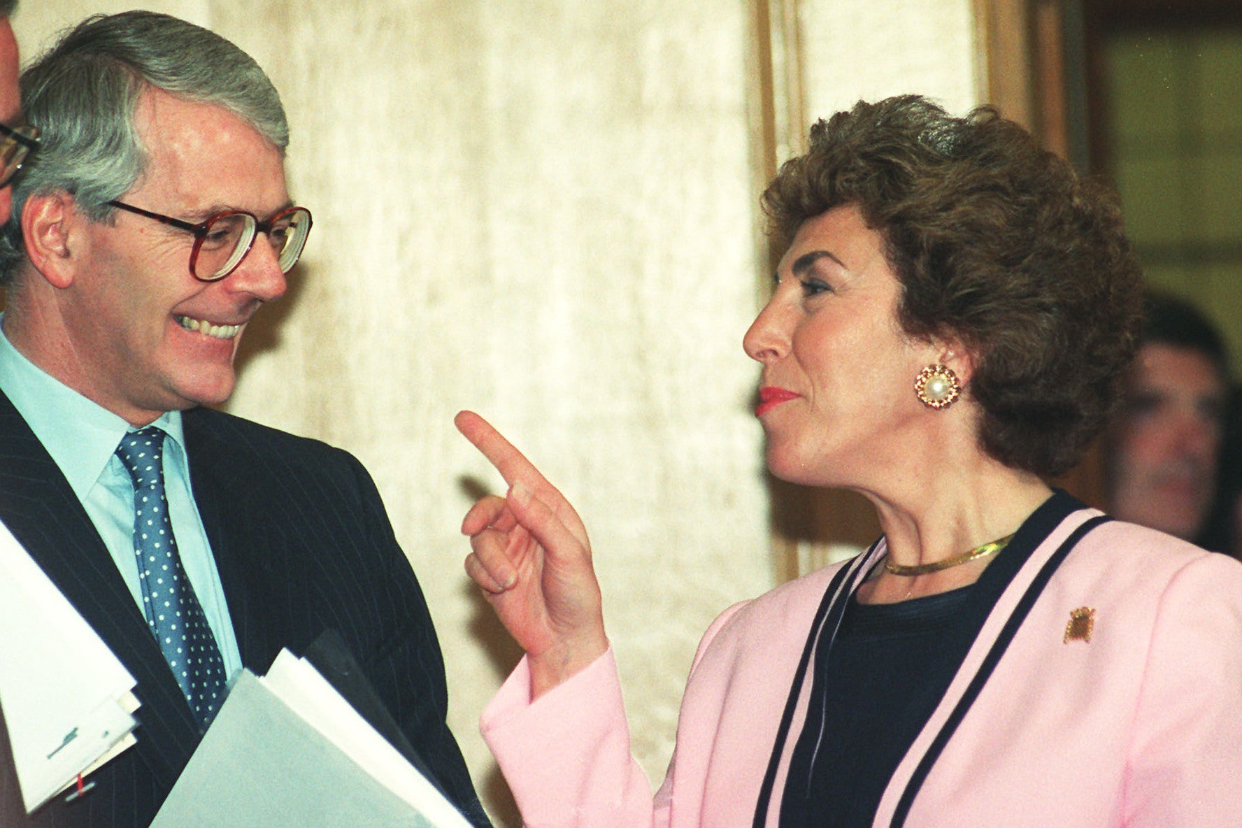 People viewed John Major in a different light after his affair with Edwina Currie was revealed