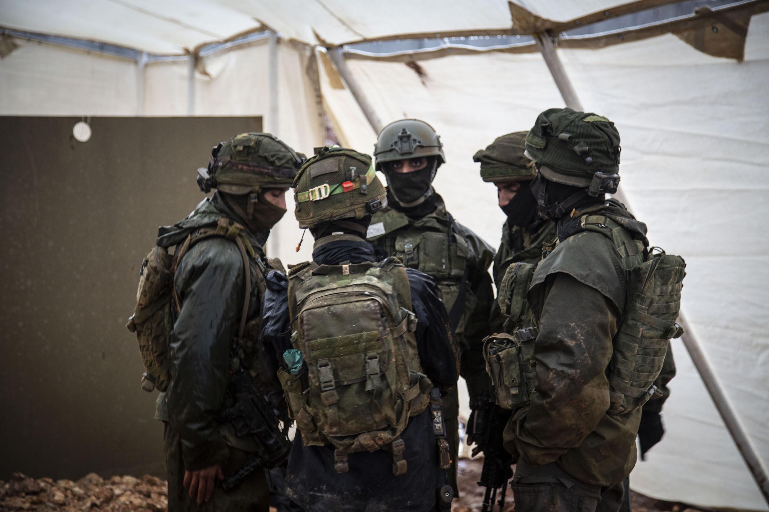 Israeli soldiers work to discover more cross-border tunnels they say have been built by Hezbollah