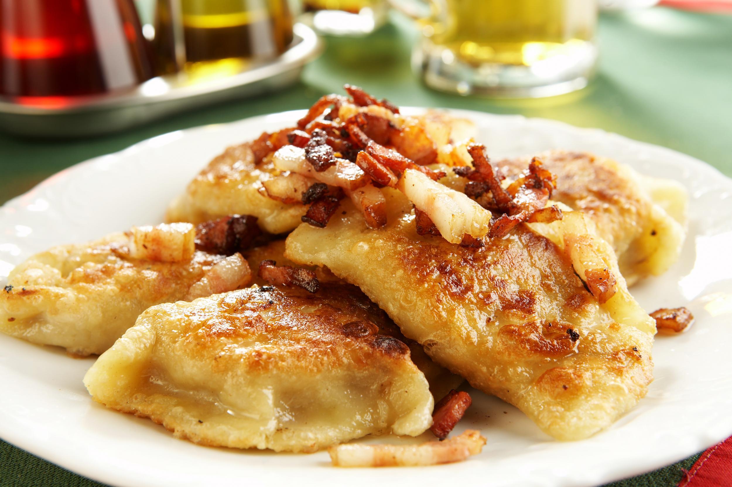 Pierogi are a traditional meal in Poland