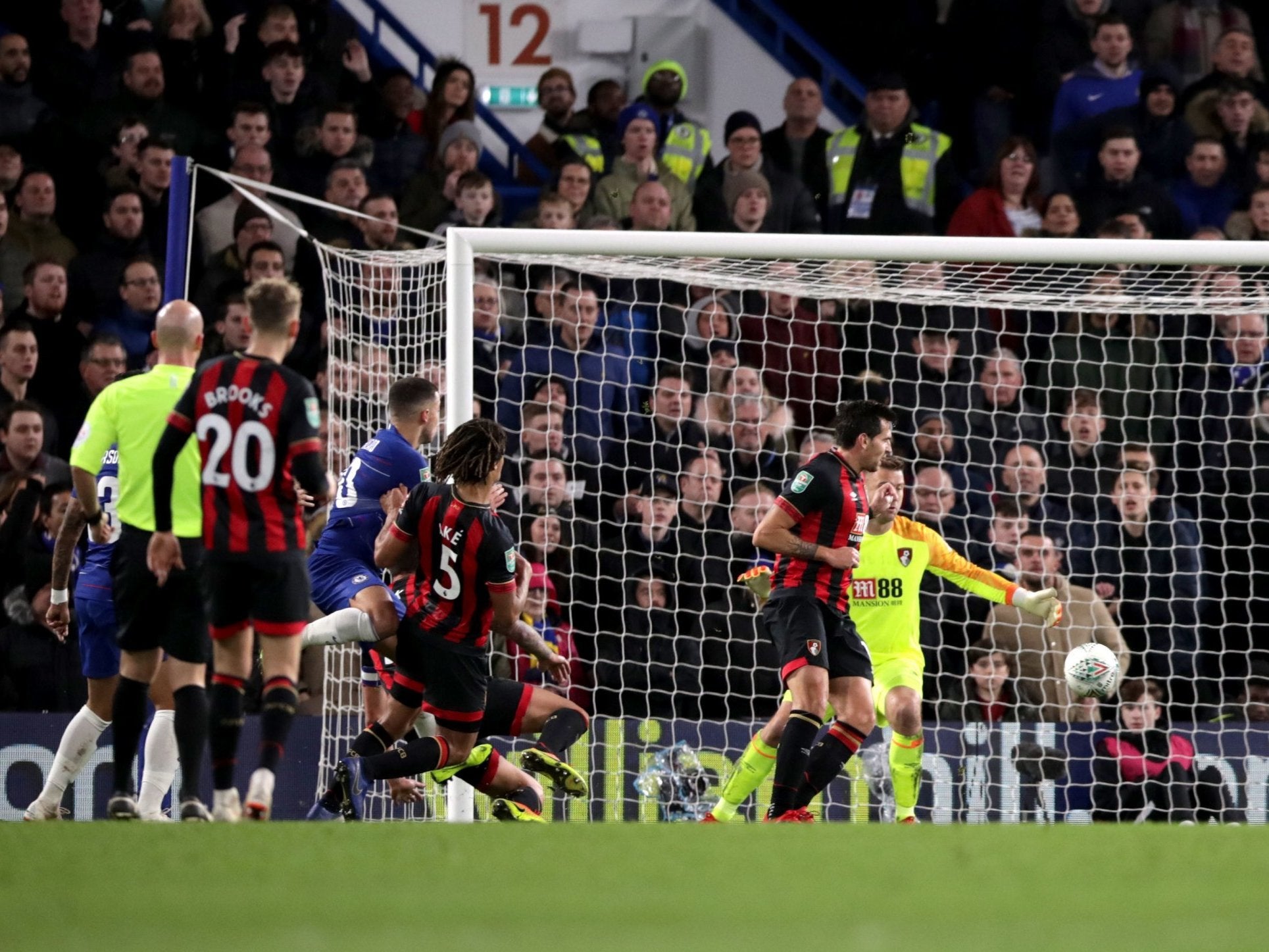 Eden Hazard scores the match-winner