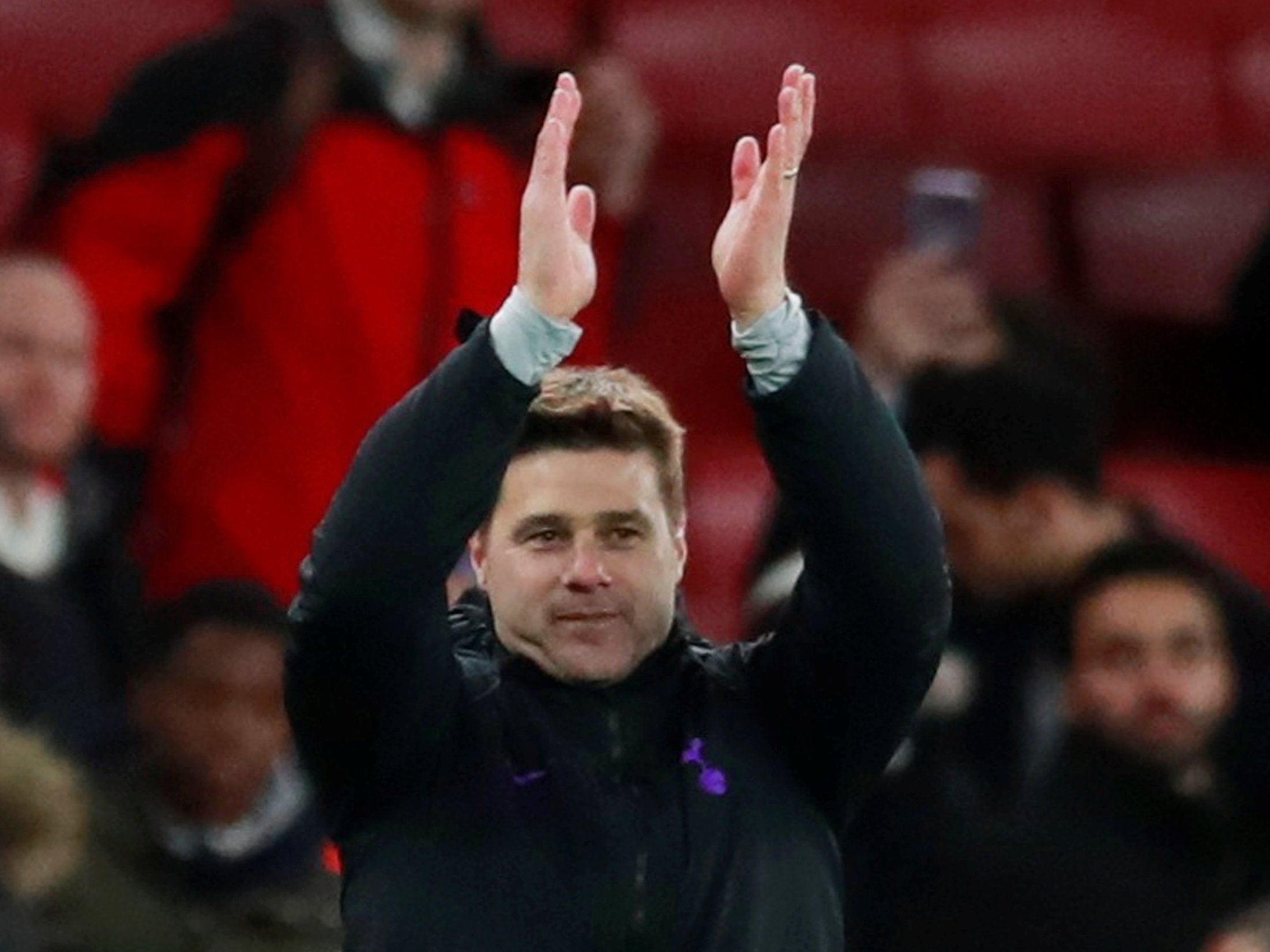 The Tottenham manager has called on people to stop viewing the club in a negative way