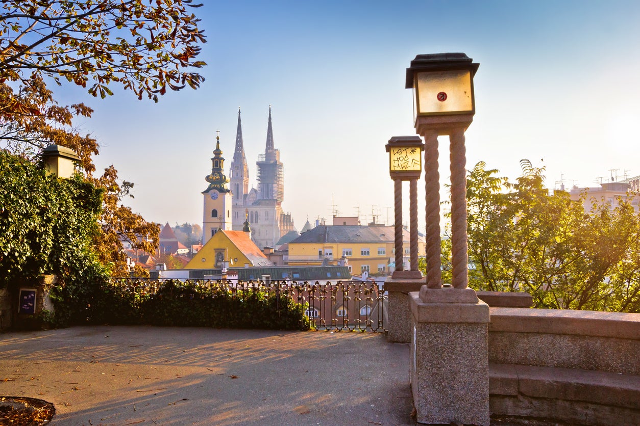 Danger zone: Zagreb in Croatia