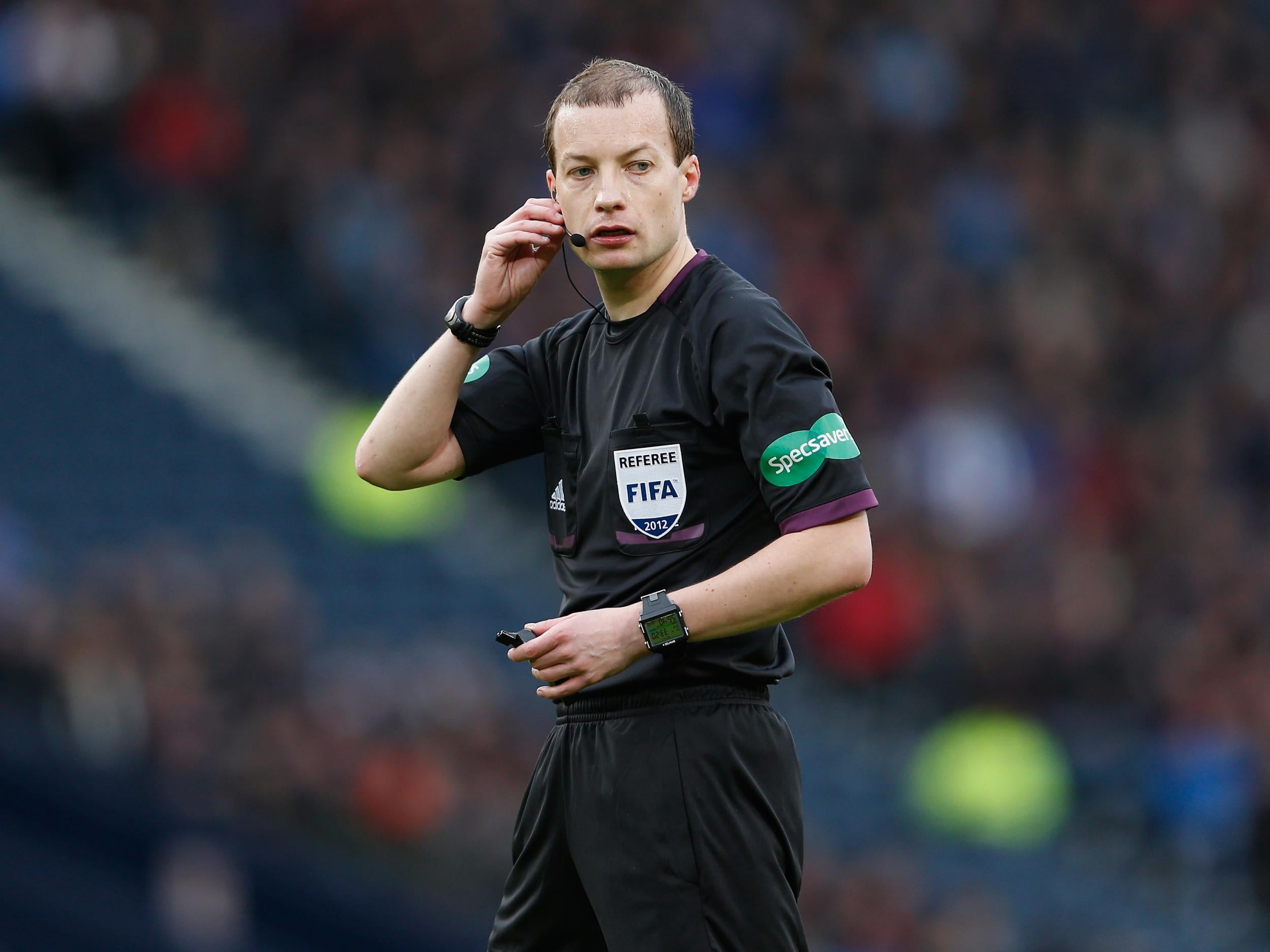 Rangers said Willie Collum's judgement was flawed