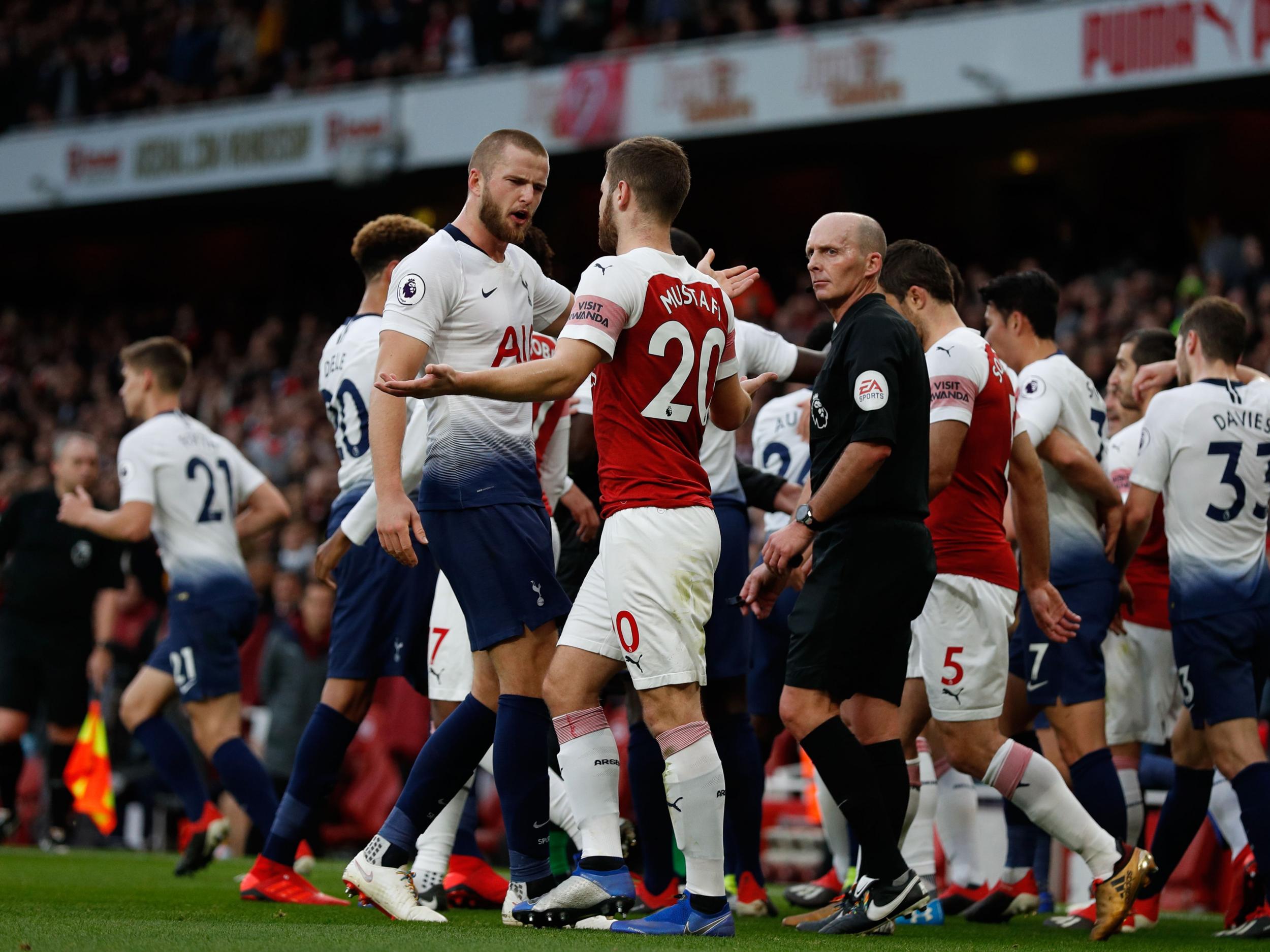 Arsenal and Tottenham have been fined for failing to control their players