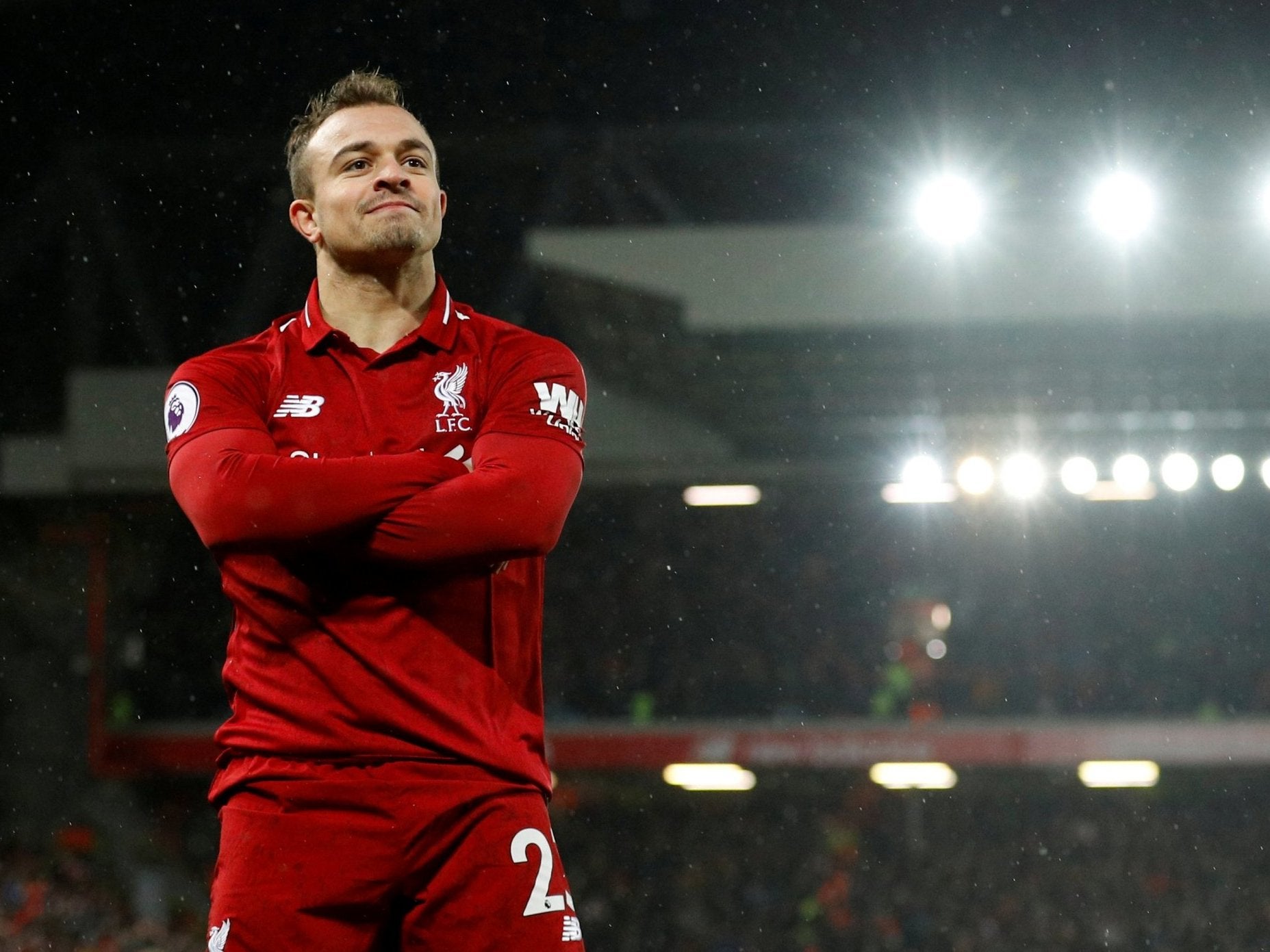 Shaqiri has received messages from friends blaming him for getting Mourinho sacked