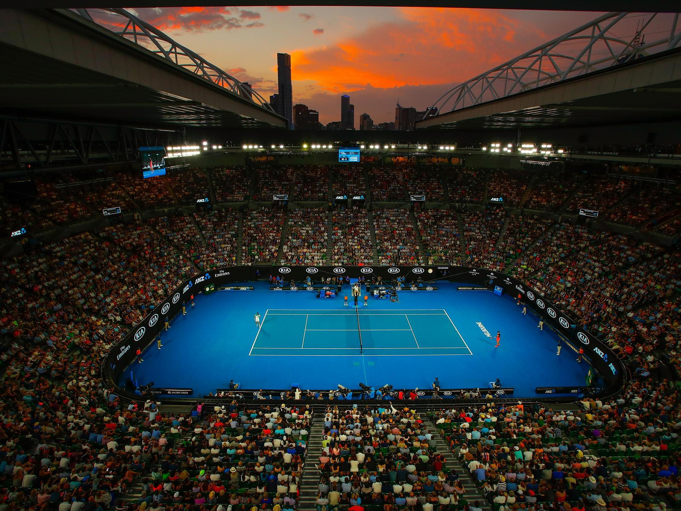 Novak Djokovic and Gael Monfils were among the big-hitters to warn against the heat at the 2018 edition