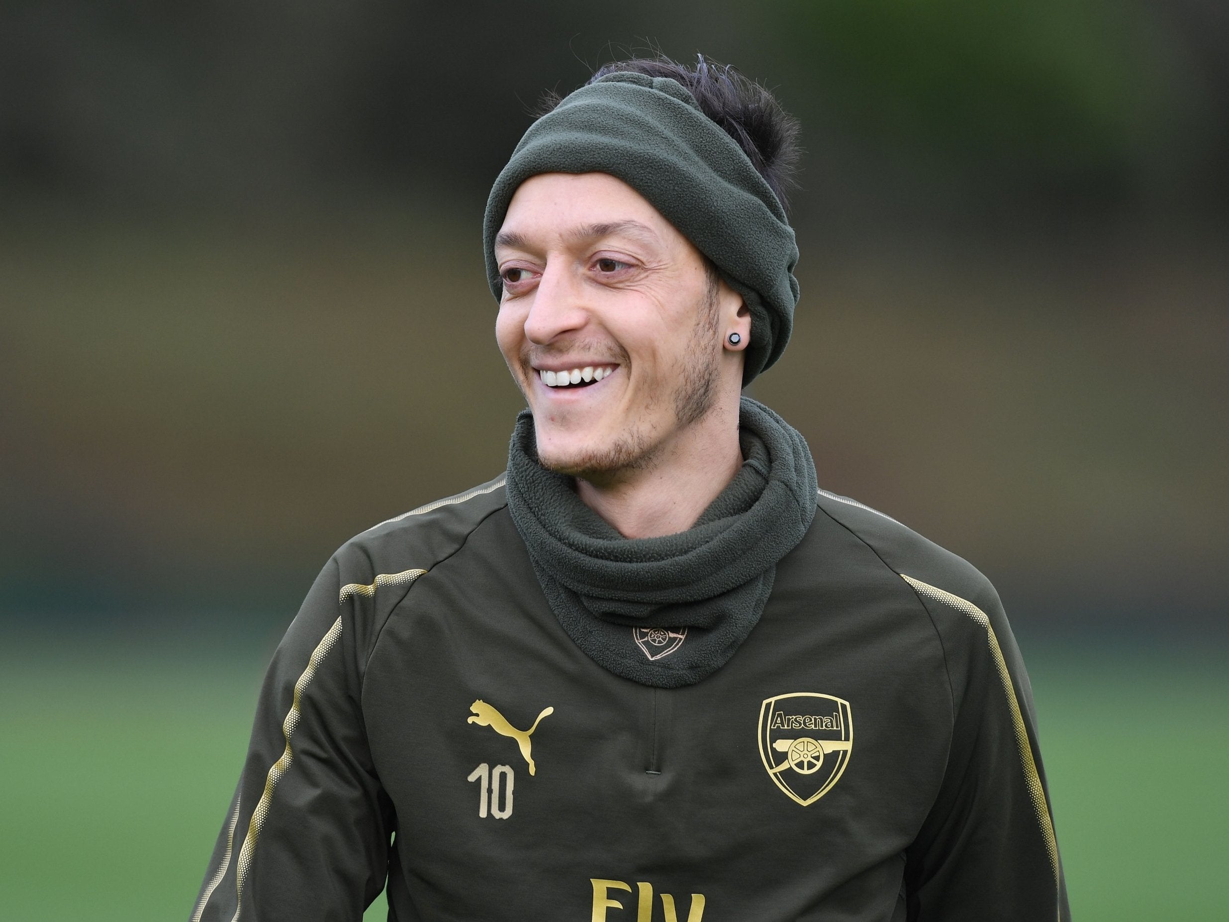 Ozil is due to return to the Arsenal squad for the Premier League clash with Burnley