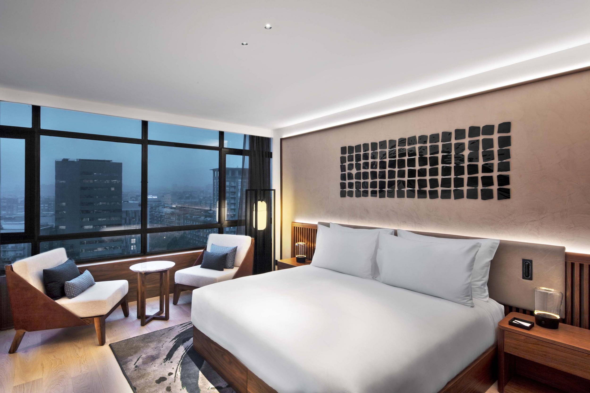 Alongside elegant accommodation, Nobu Barcelona will house a sushi restaurant