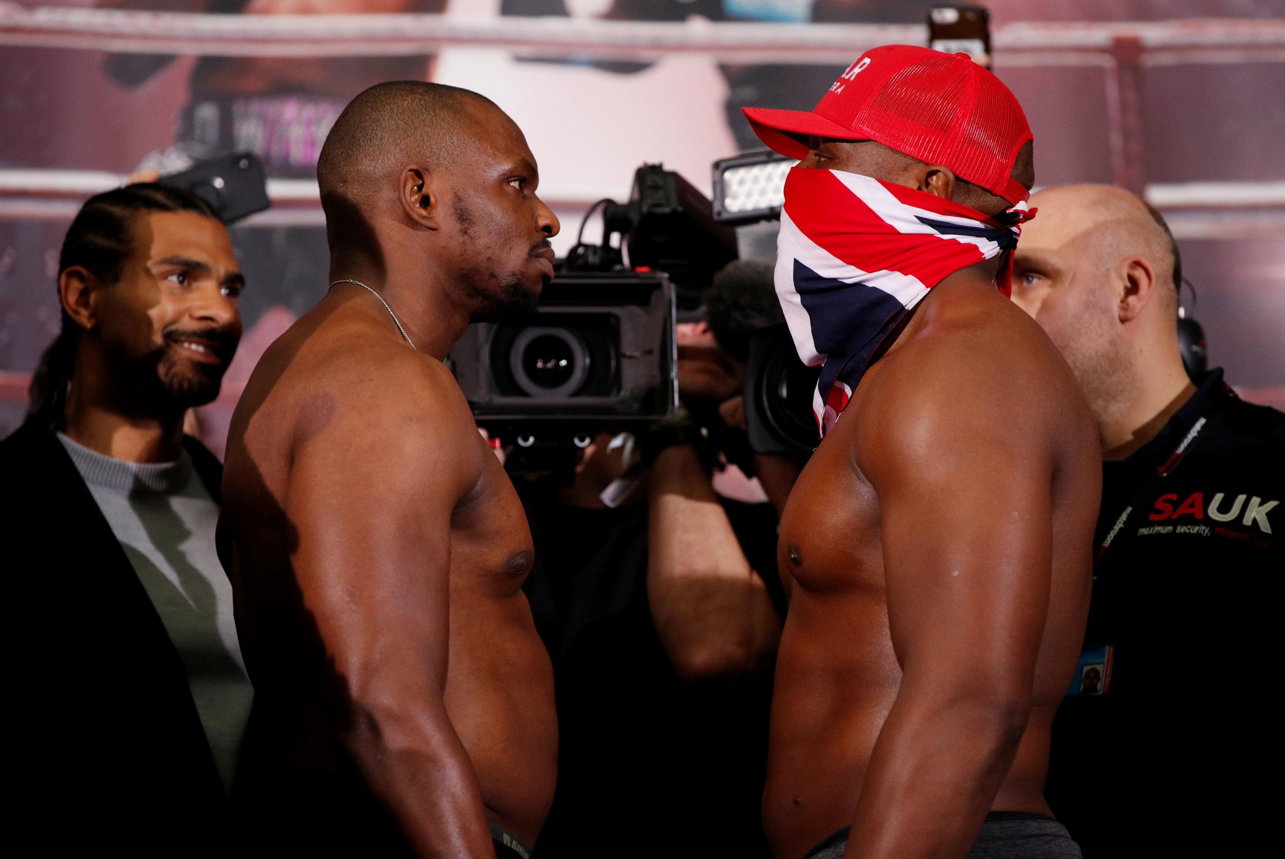 Dereck Chisora and Dillian Whyte both came in in impressive shape for their rematch