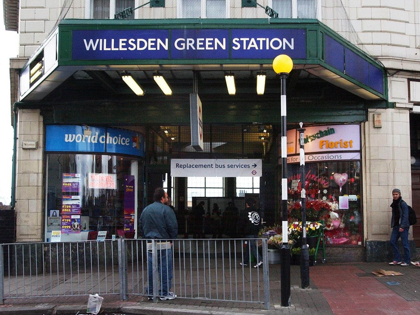 Willesden Green Station, in north-west London