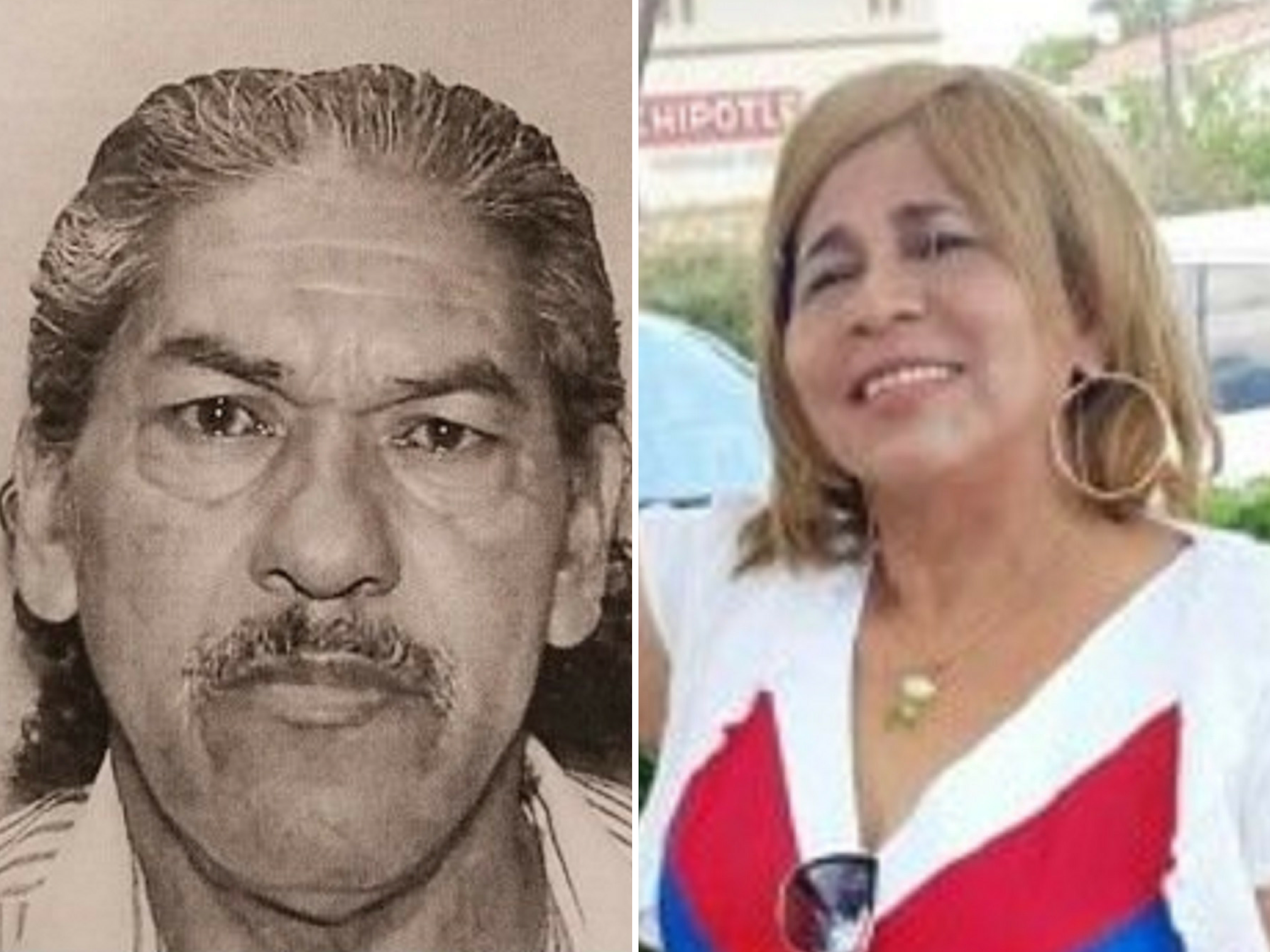 Ramon Escobar, 47, has admitted killing his aunt and uncle. Siblings Dina Escobar and Rogelio Escobar (pictured) disappeared in Houston. Their bodies have never been found.