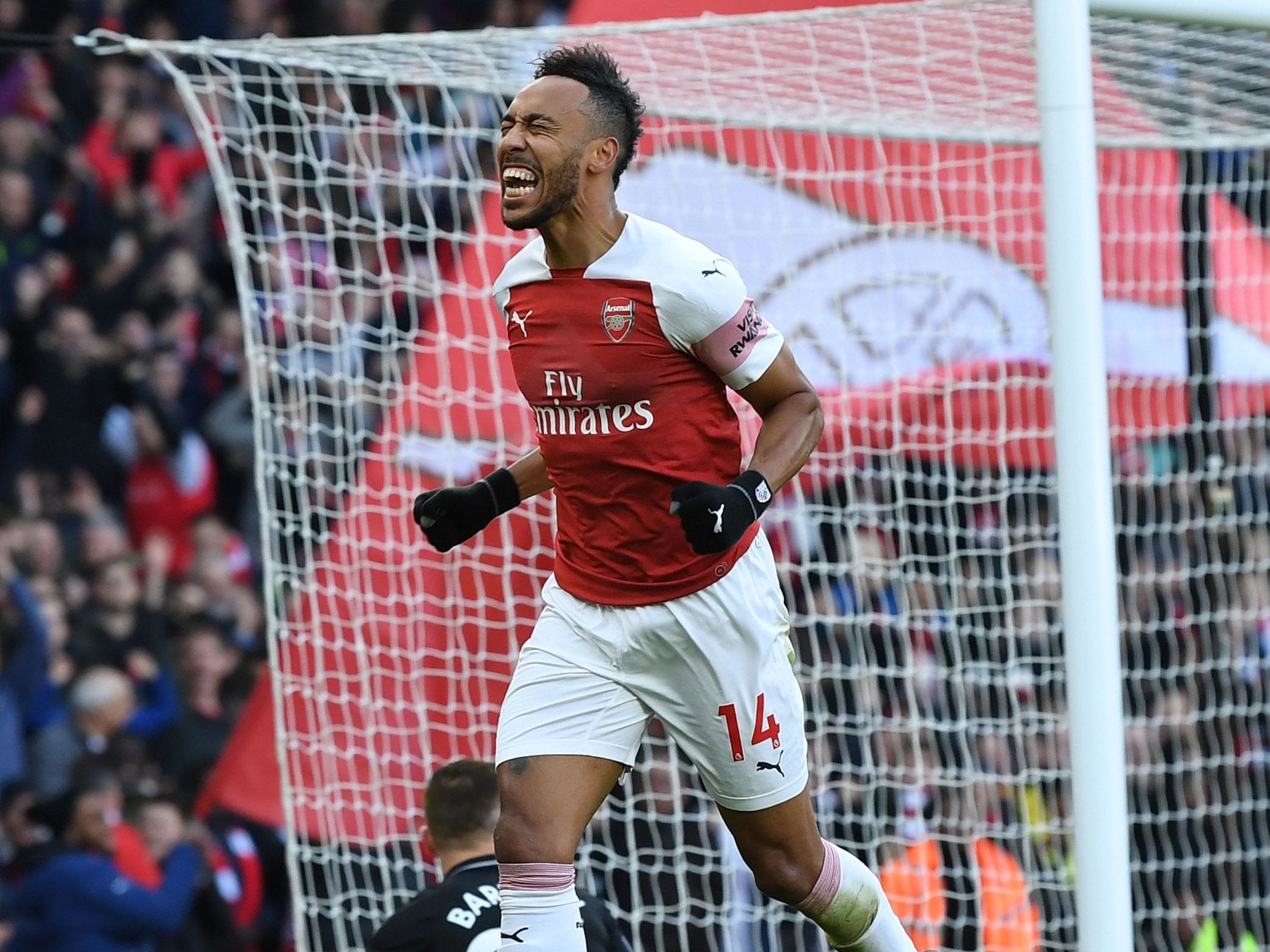 Pierre-Emerick Aubameyang has been backed by Sokratis to win the Premier League Golden Boot