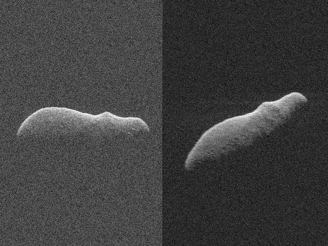 The asteroid, which flew safely past Earth on Saturday