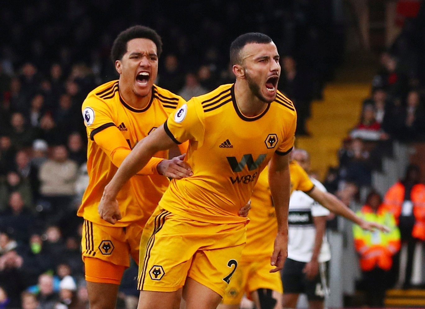 Romain Saiss scored the equaliser in the 85th minute