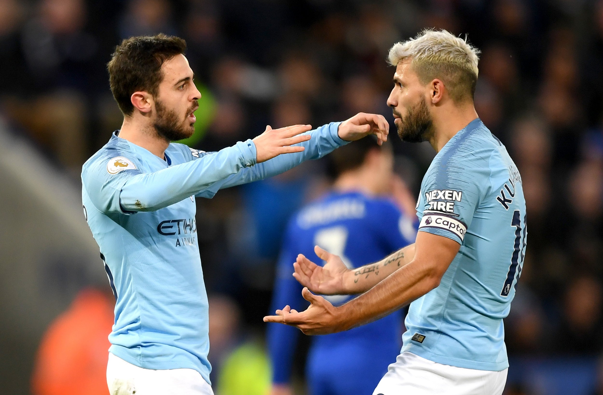 Bernardo Silva opened the scoring for Manchester City (Getty)